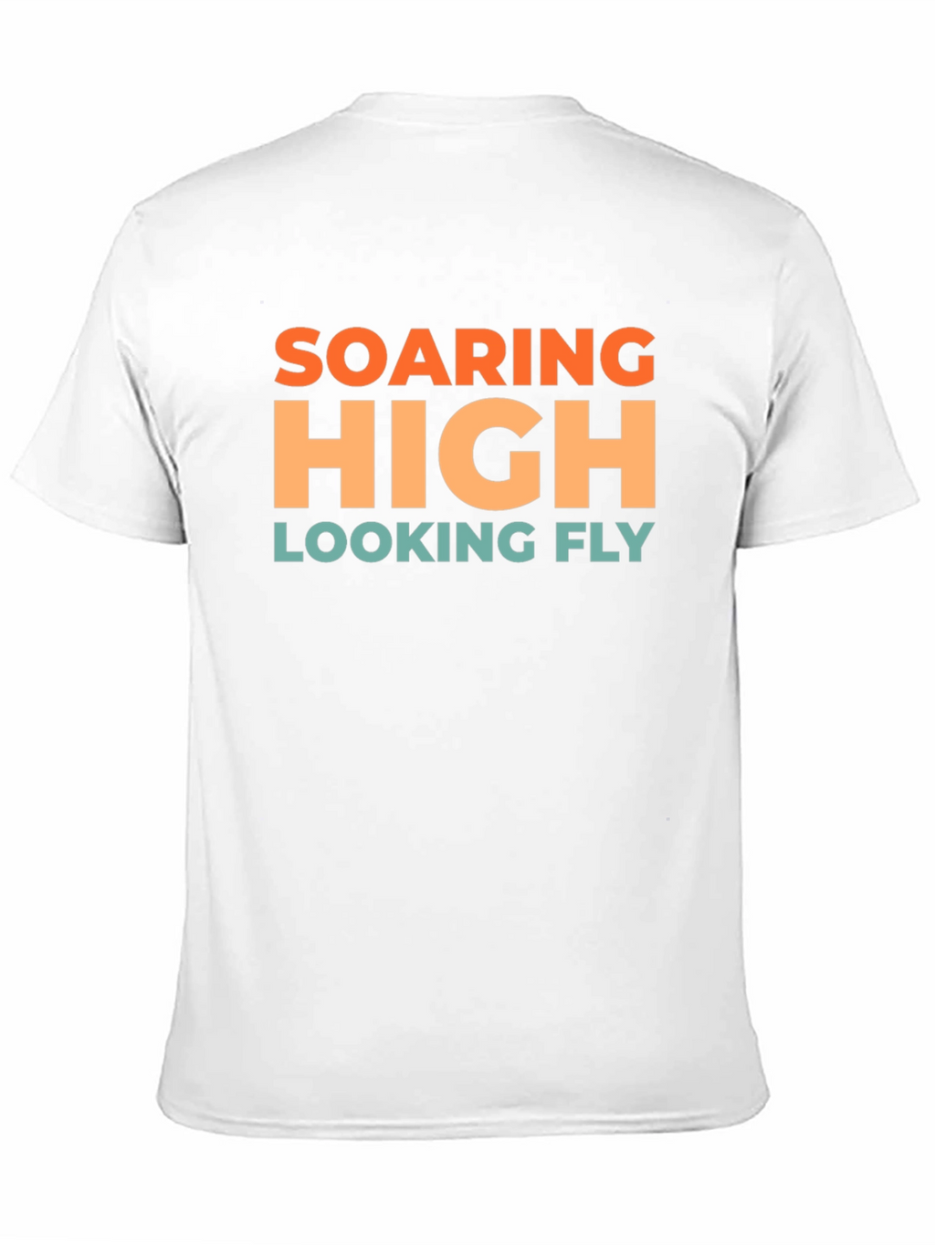 Soaring High Looking Fly Black T-Shirt