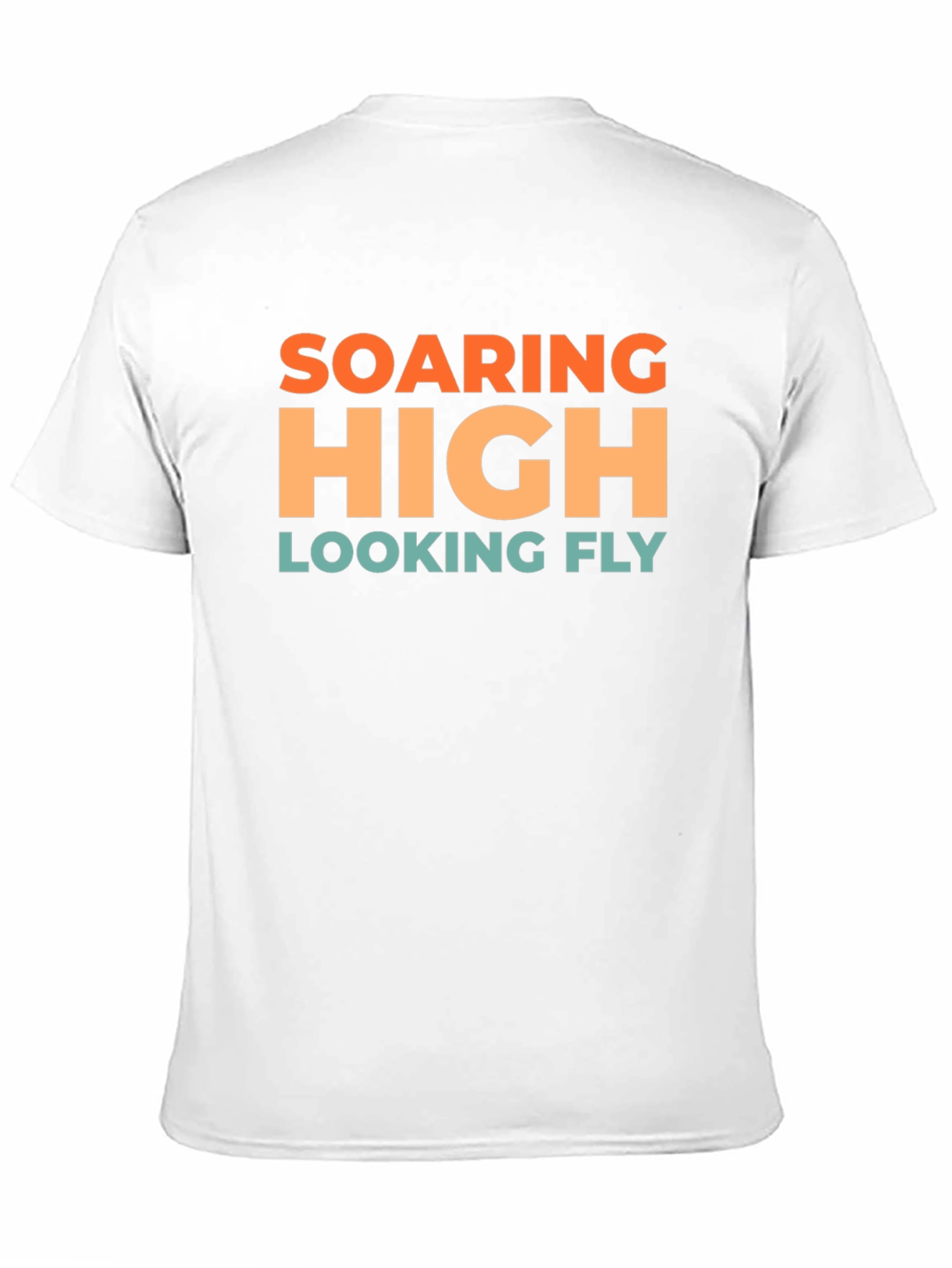 Soaring High Looking Fly Black T-Shirt