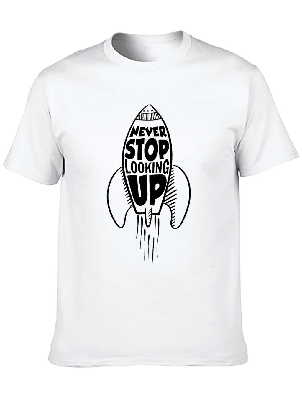 Never Stop Looking Up Graphic Tee