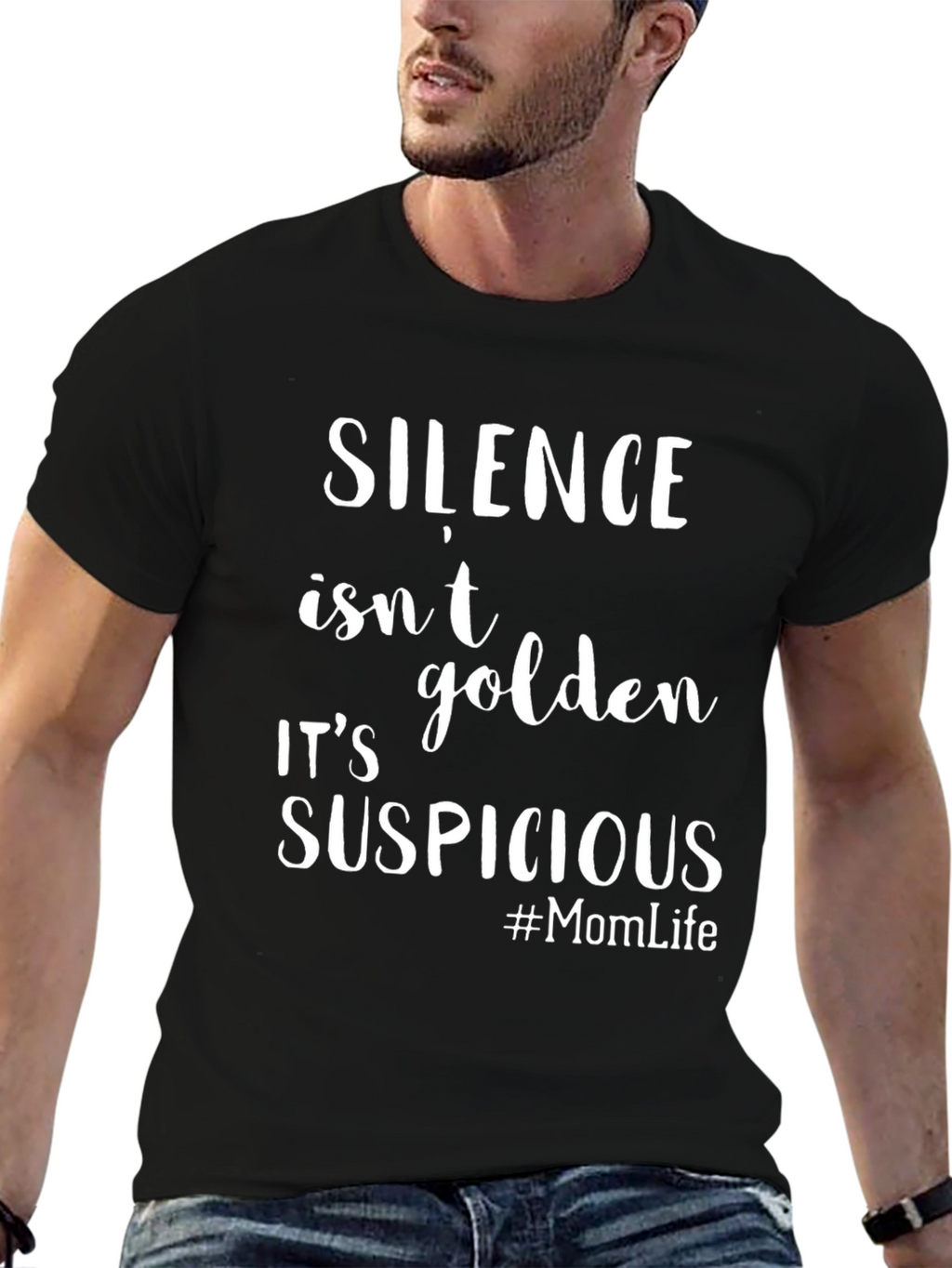 Silence Isnt Golden T-Shirt Funny Mom Life Tee