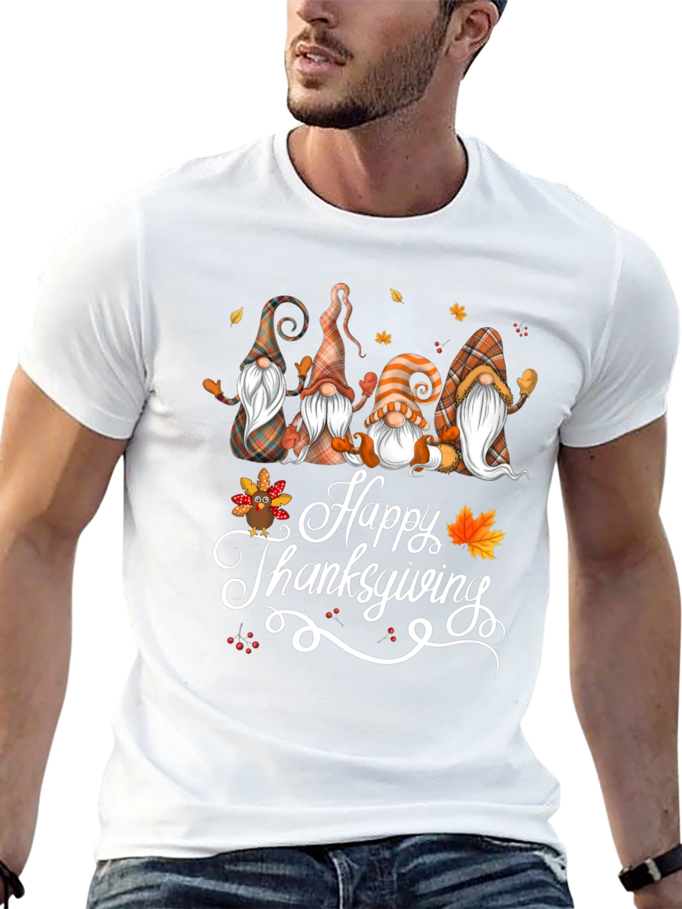 Thanksgiving Gnomes Graphic Tee