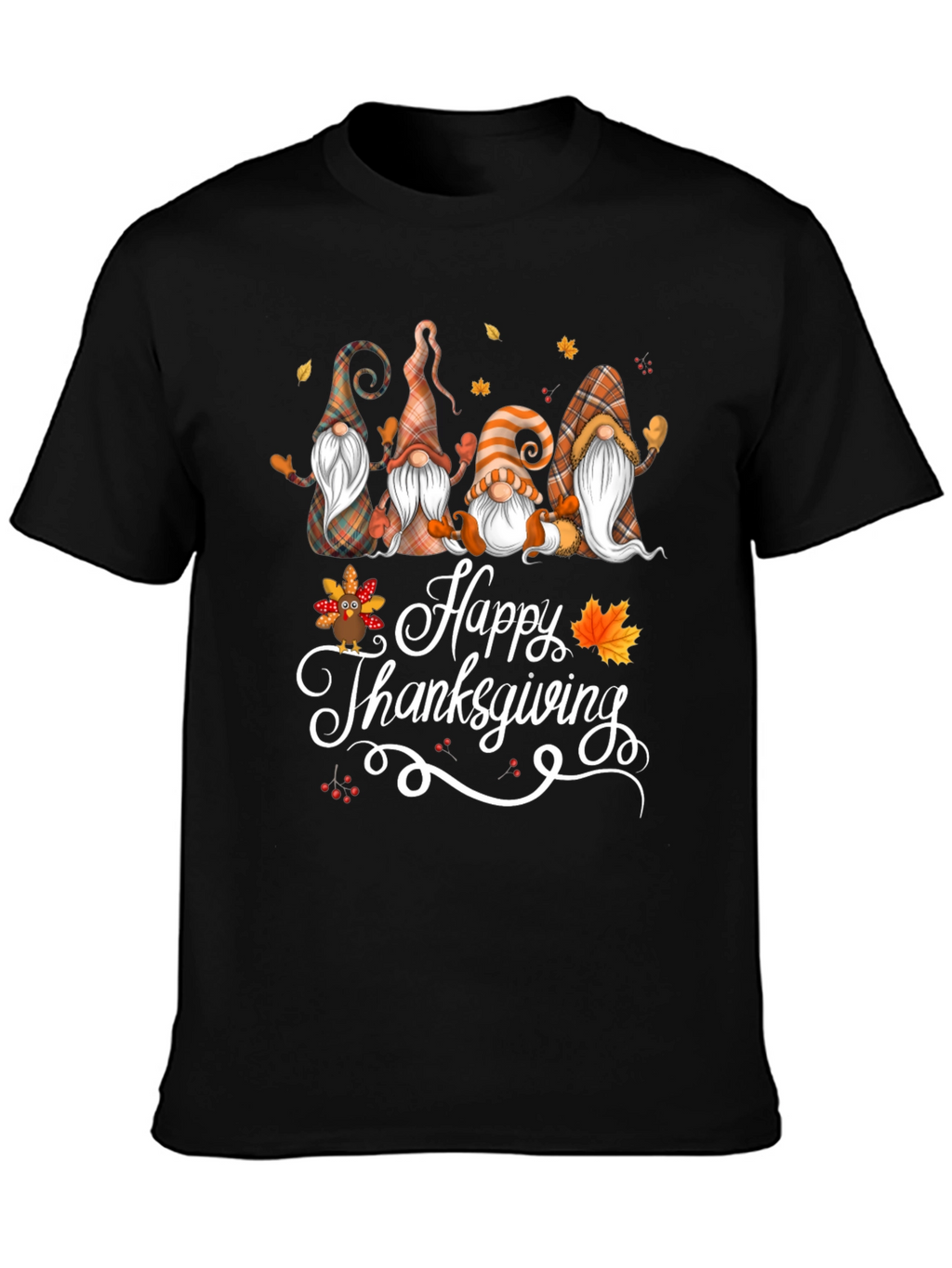 Thanksgiving Gnomes Graphic Tee