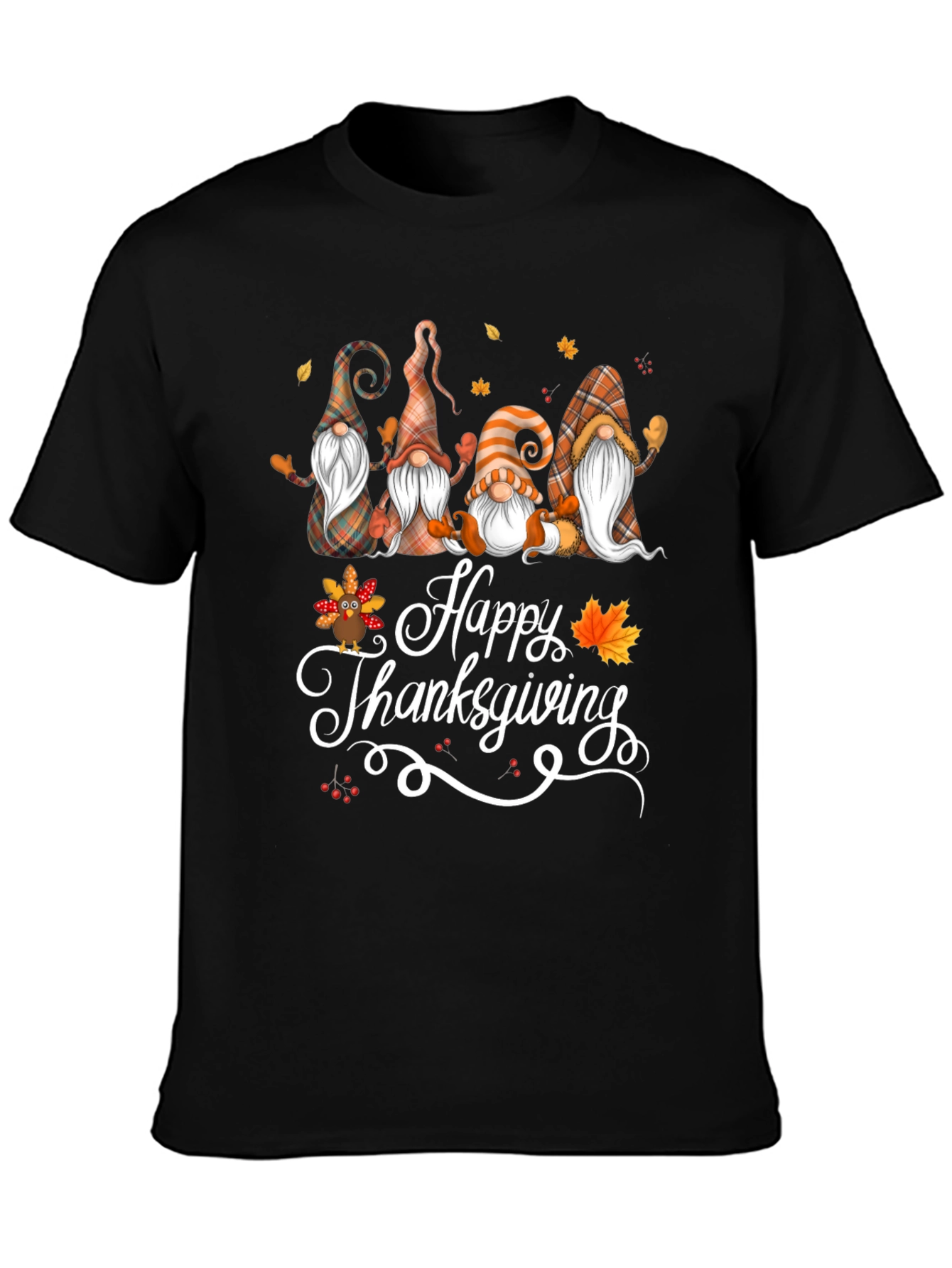 Thanksgiving Gnomes Graphic Tee
