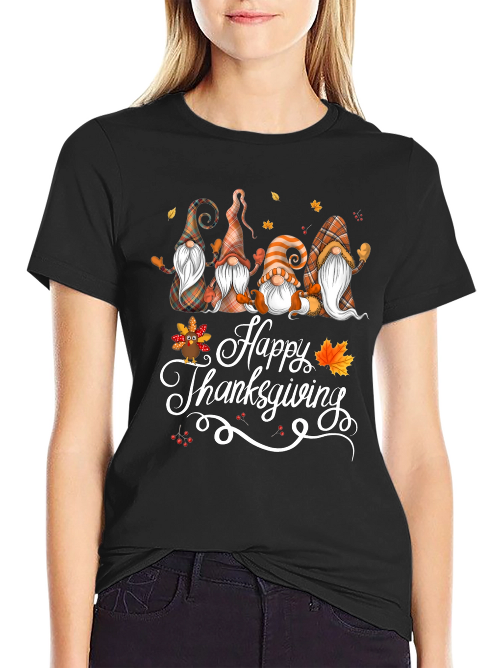 Thanksgiving Gnomes Graphic Tee
