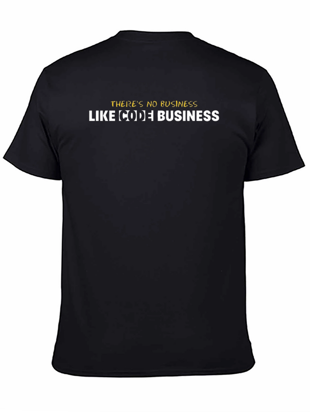 Code Business T-Shirt - Black