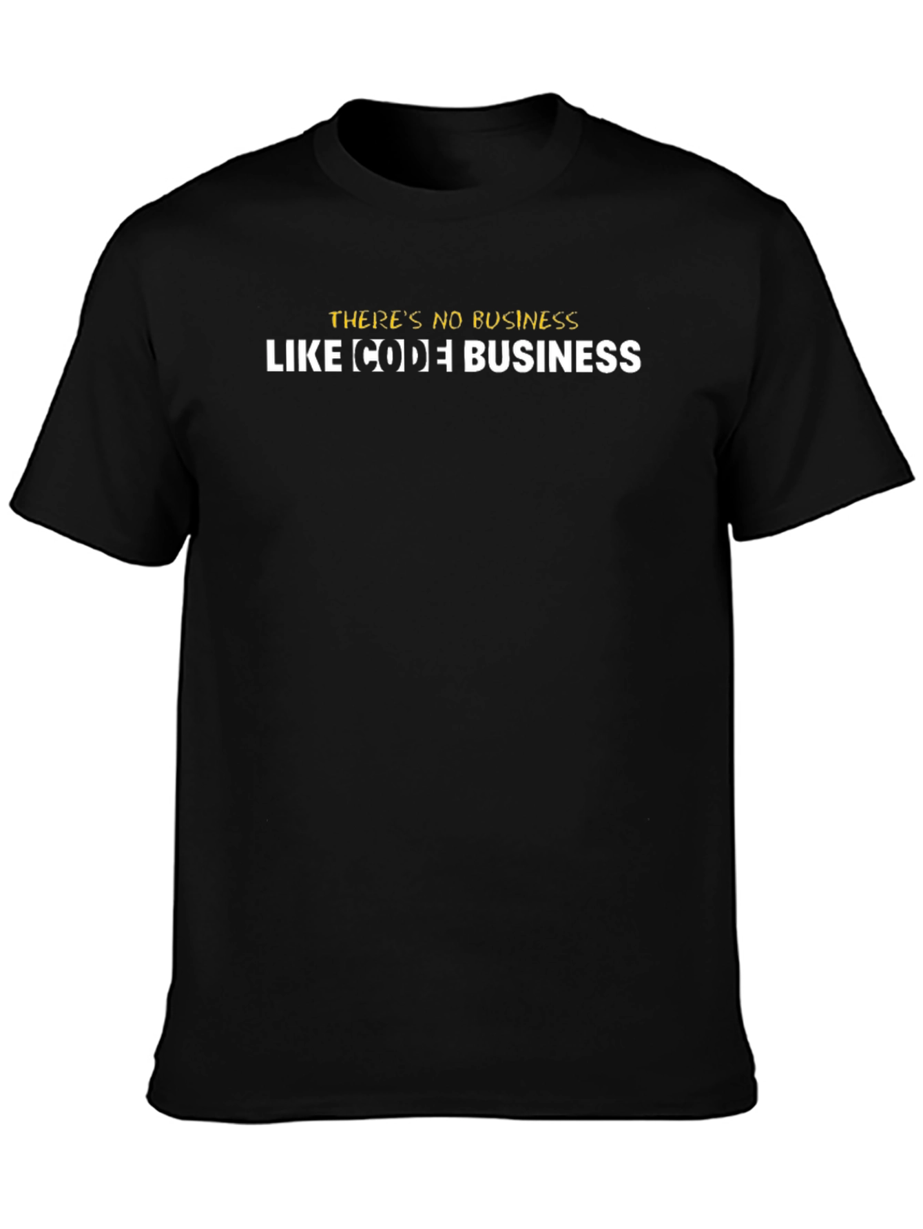 Code Business T-Shirt - Black
