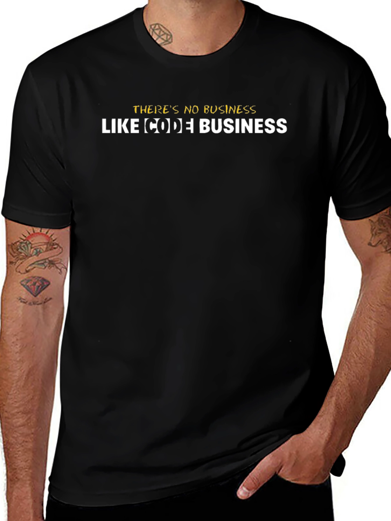 Code Business T-Shirt - Black