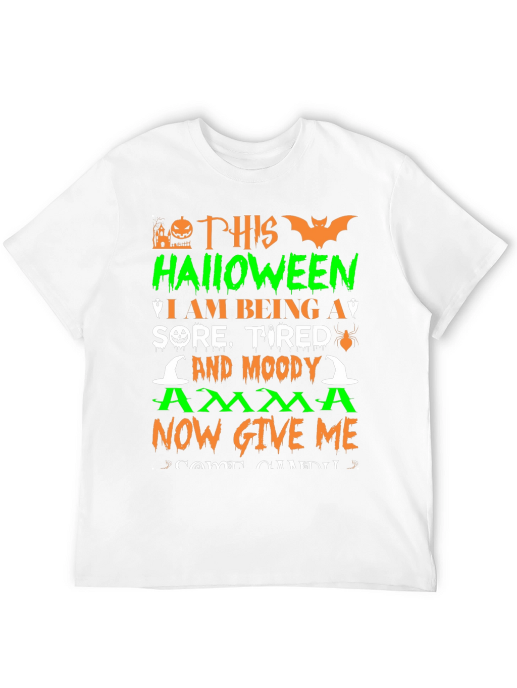 Halloween Sore Tired Moody T-Shirt