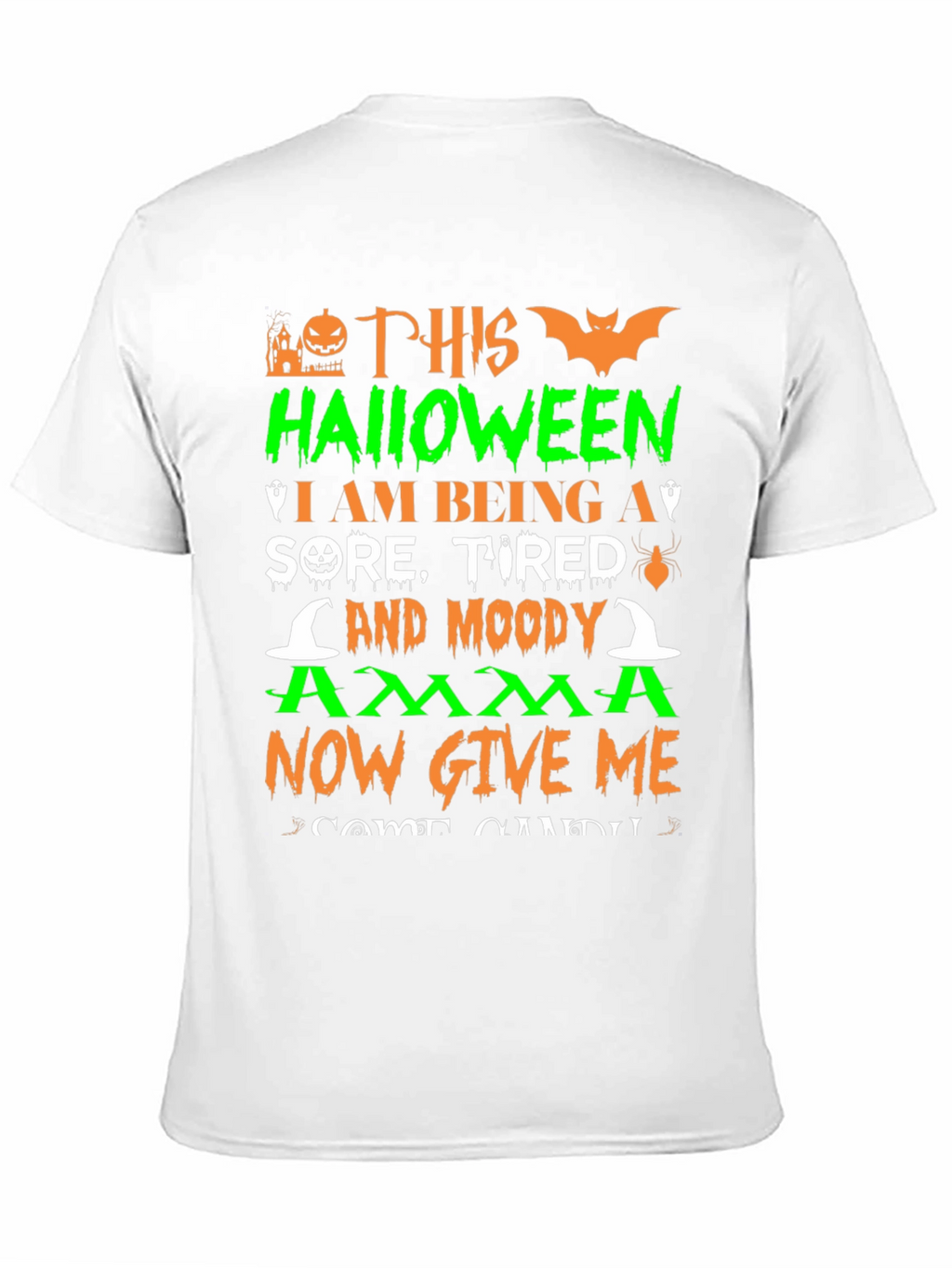 Halloween Sore Tired Moody T-Shirt