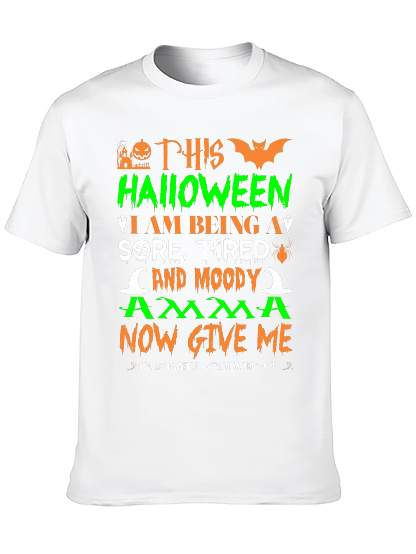 Halloween Sore Tired Moody T-Shirt