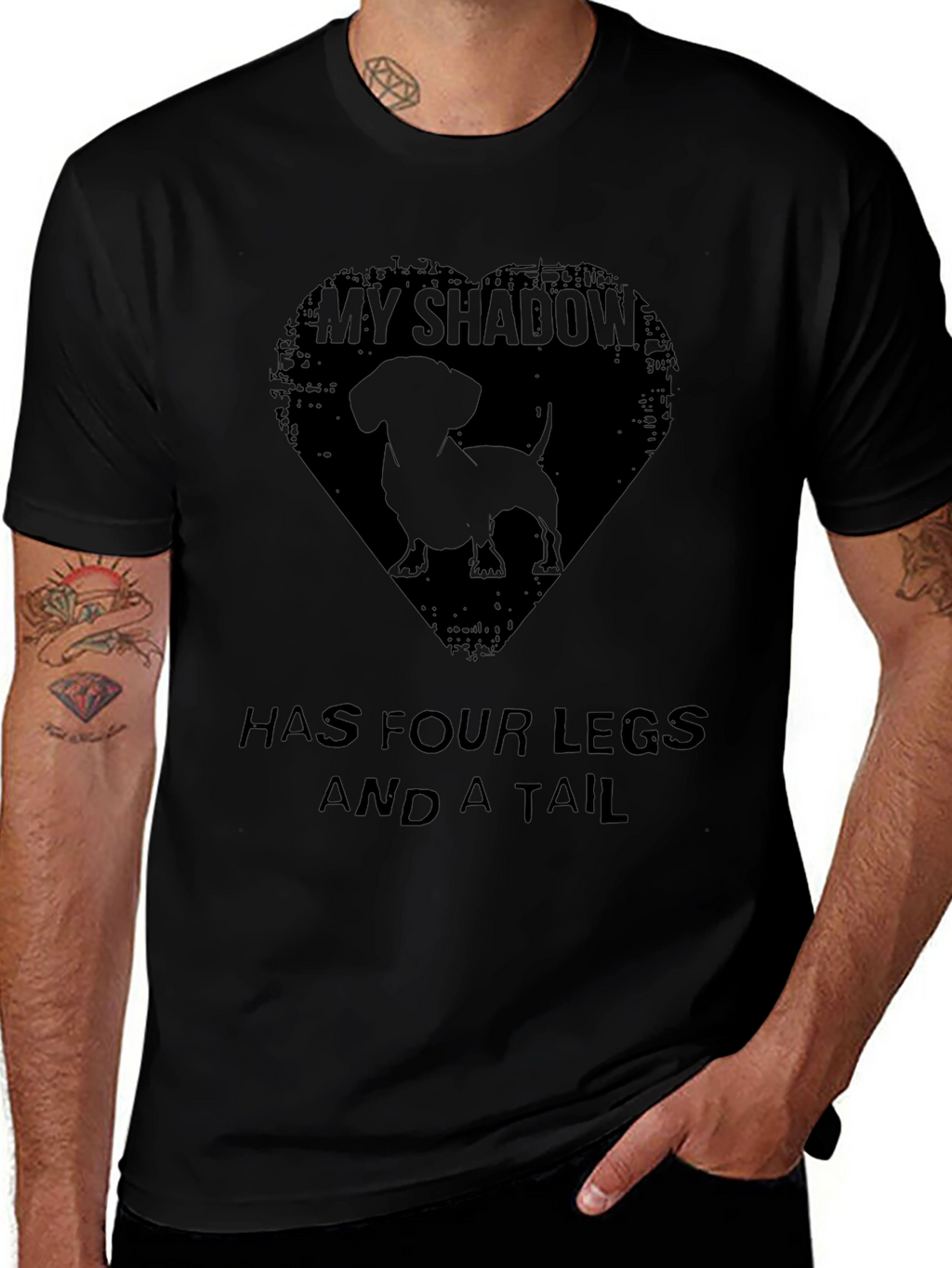 My Shadow Dachshund T-Shirt