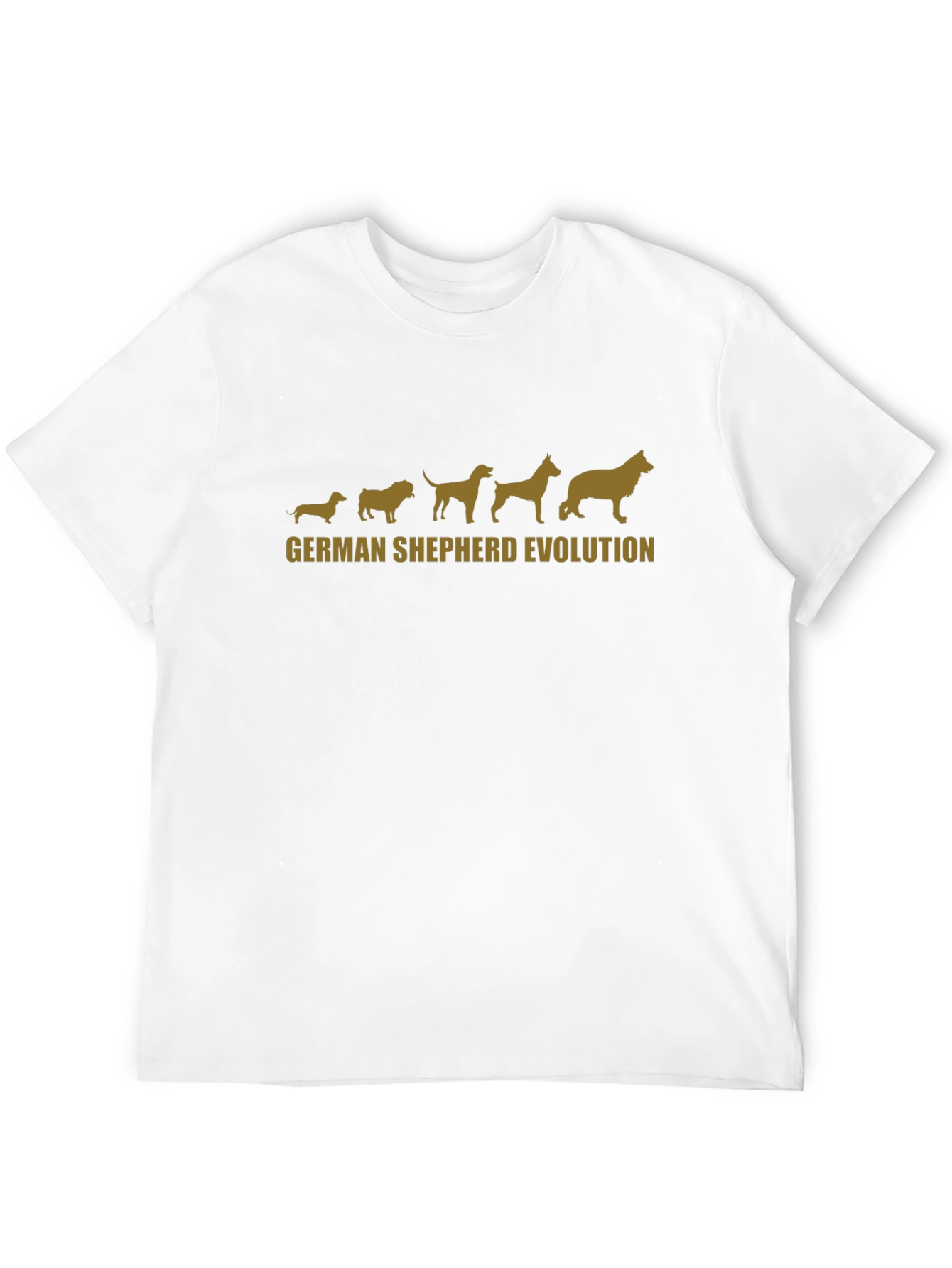 German Shepherd Evolution Graphic T-Shirt
