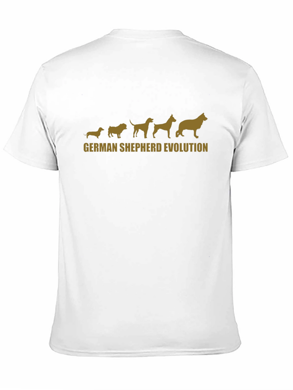 German Shepherd Evolution Graphic T-Shirt
