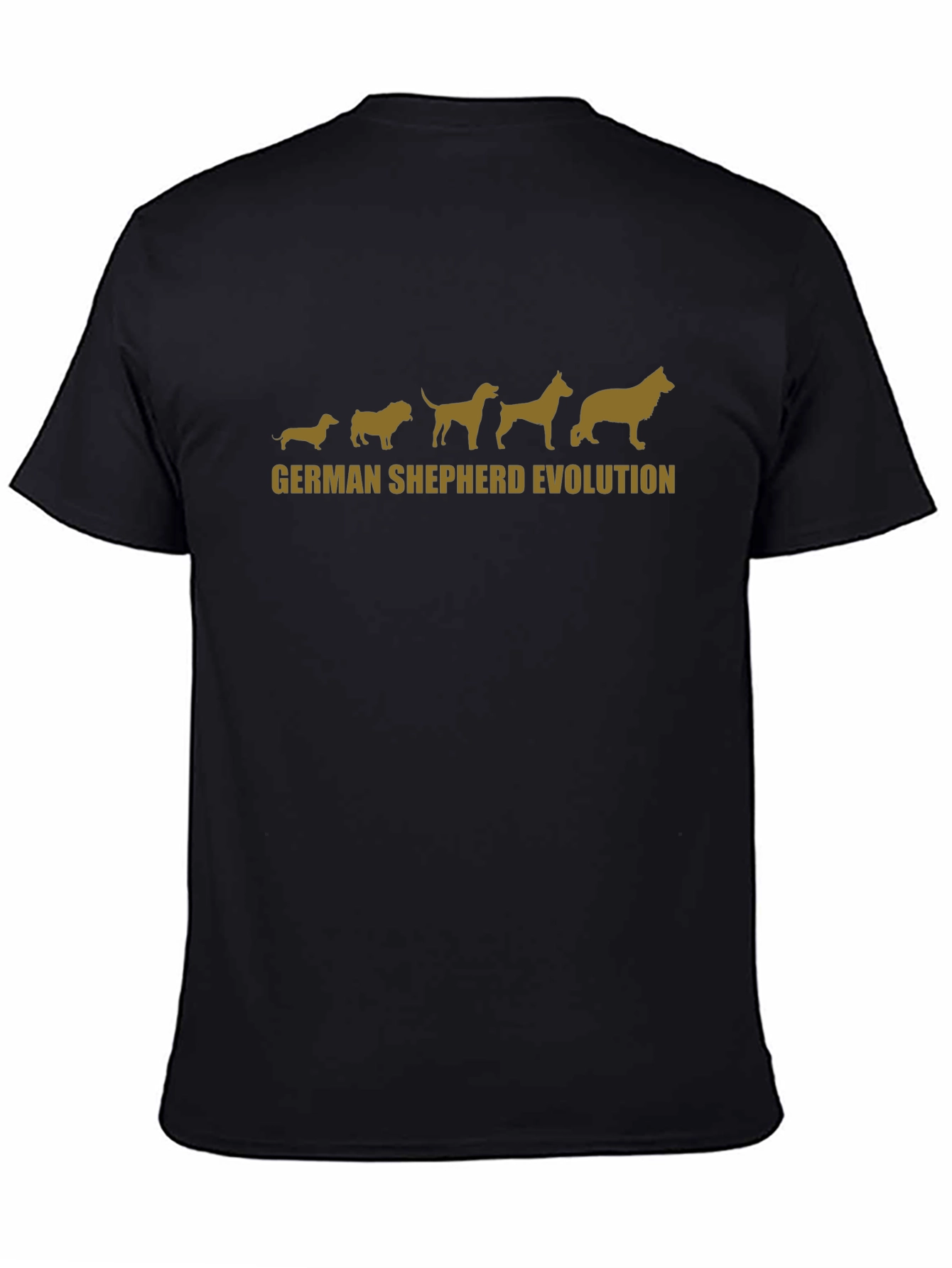 German Shepherd Evolution Graphic T-Shirt