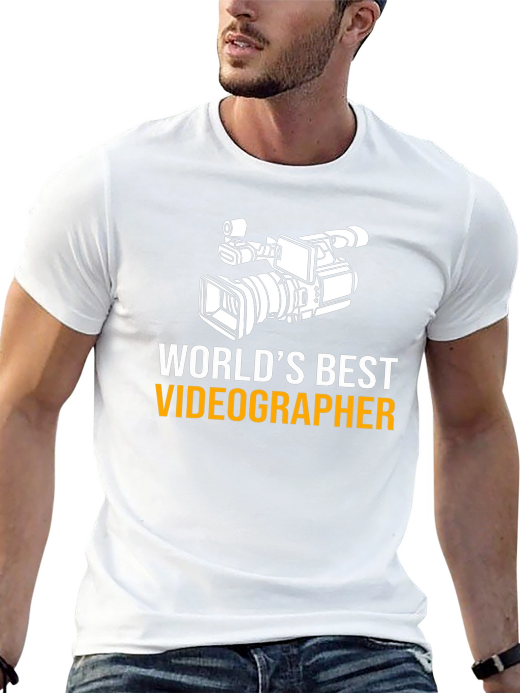 Worlds Best Videographer Graphic Tee