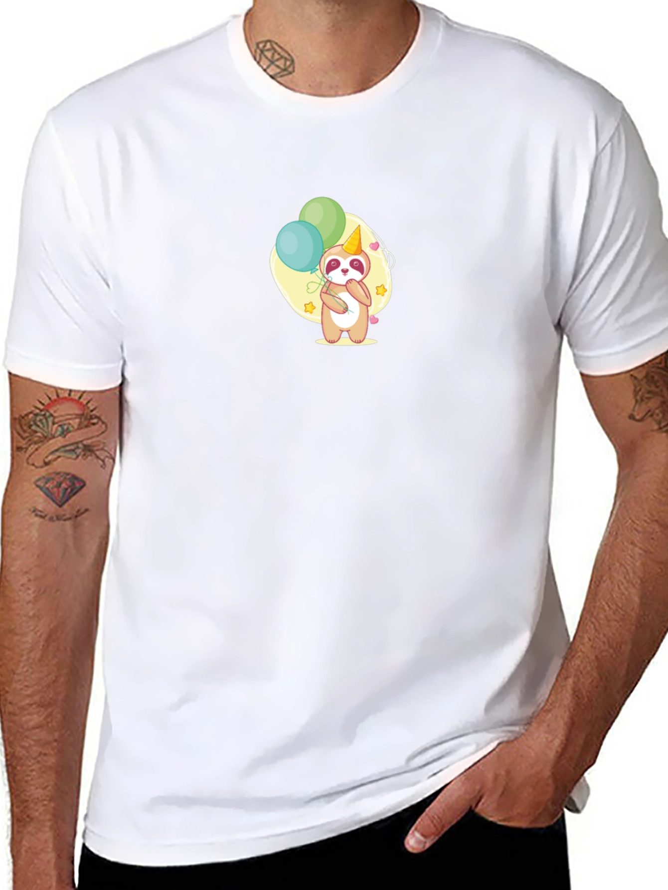 Sloth Birthday Party T-Shirt