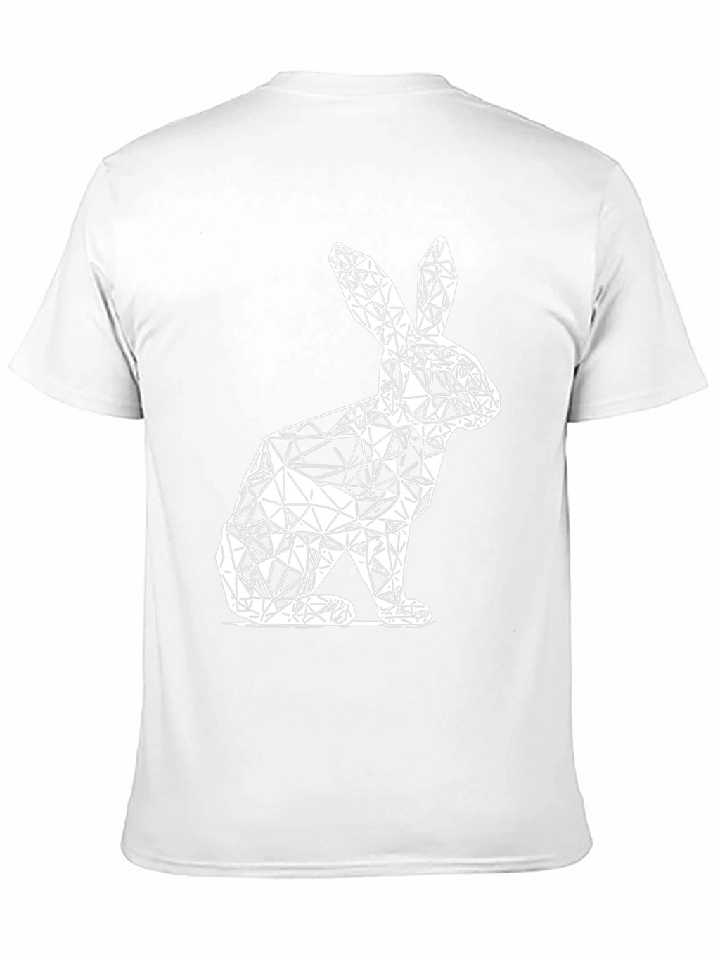 Geometric Rabbit Graphic T-Shirt
