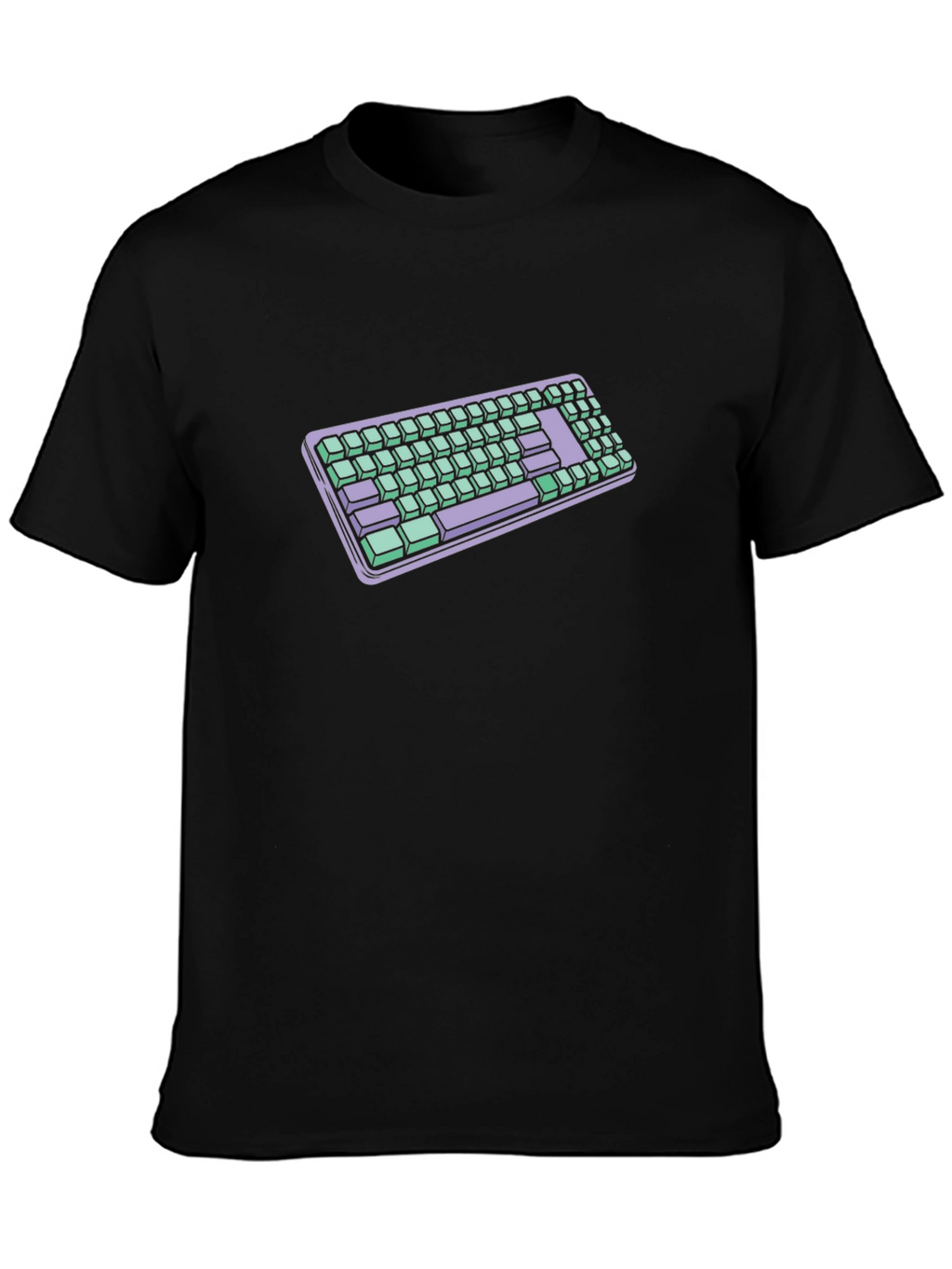 Keyboard T-Shirt - Retro Style