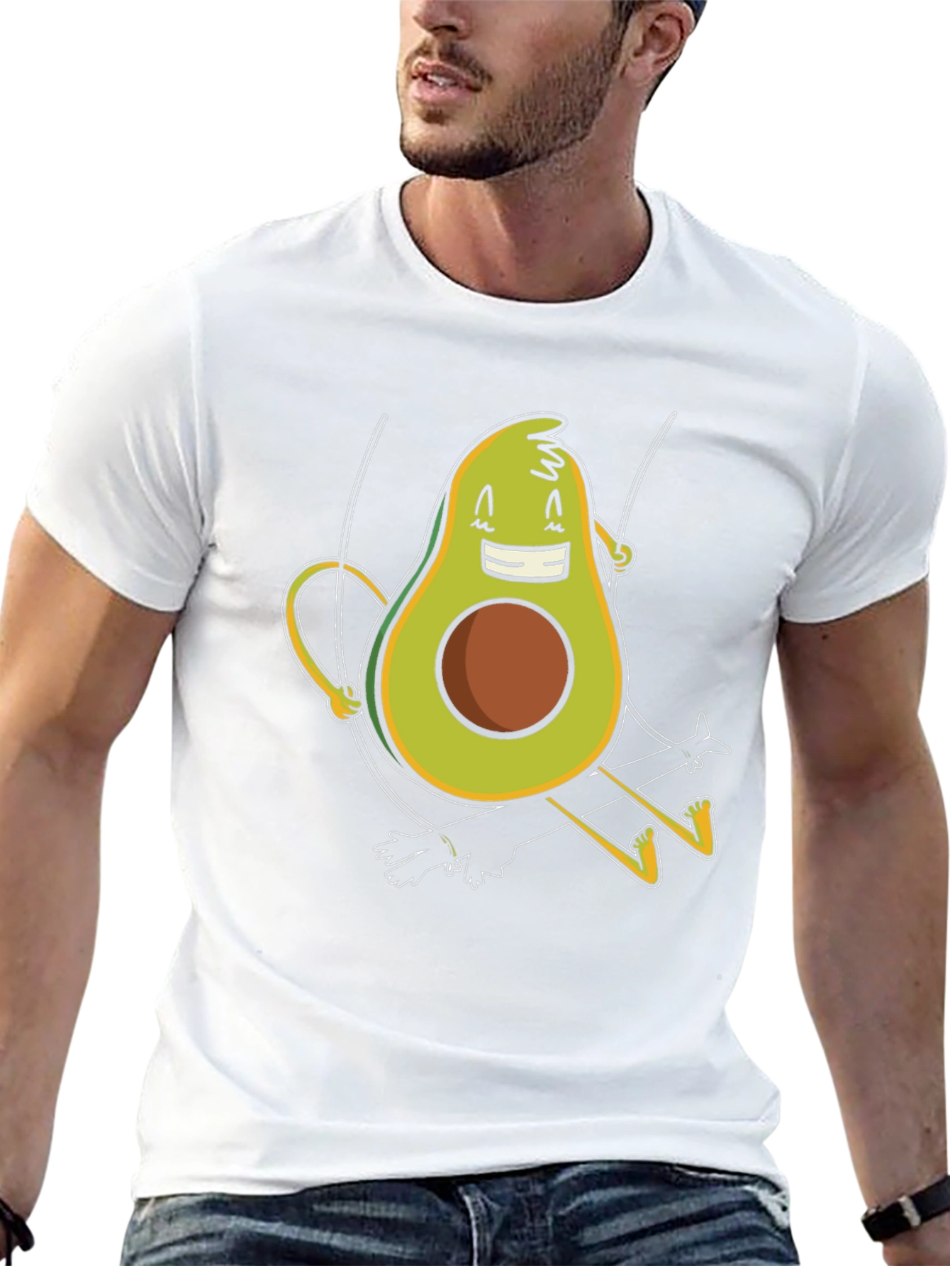 Avocado Swing T-Shirt - Fun Graphic Tee