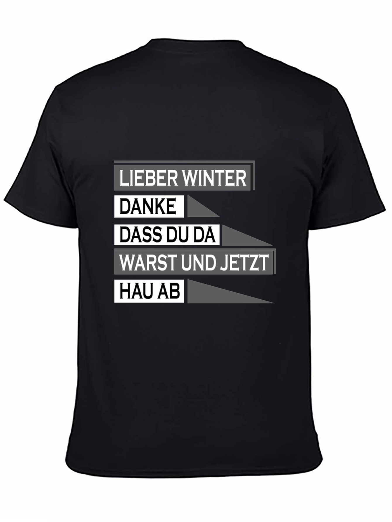 Lieber Winter T-Shirt - Funny German Saying Tee