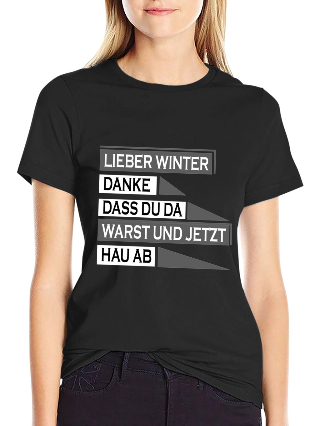 Lieber Winter T-Shirt - Funny German Saying Tee