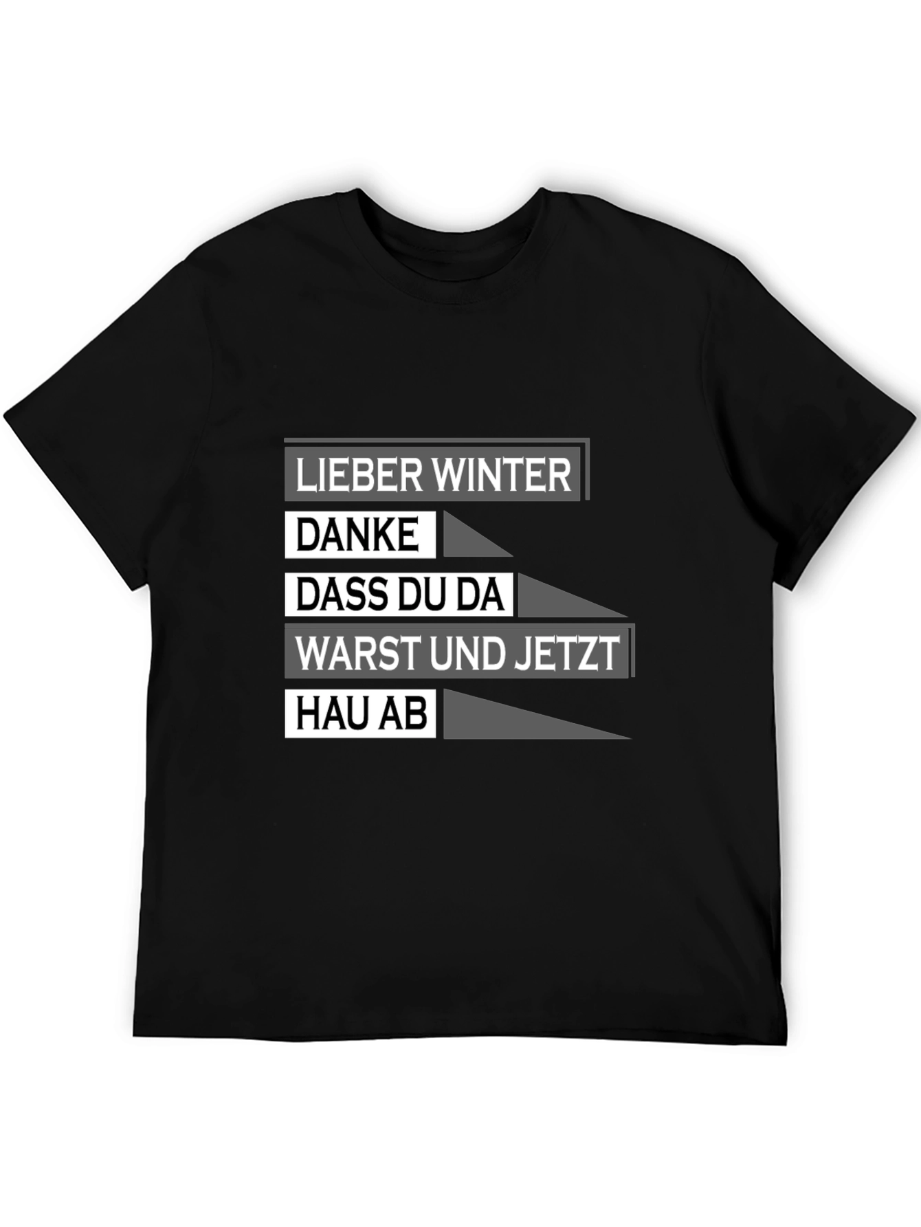 Lieber Winter T-Shirt - Funny German Saying Tee