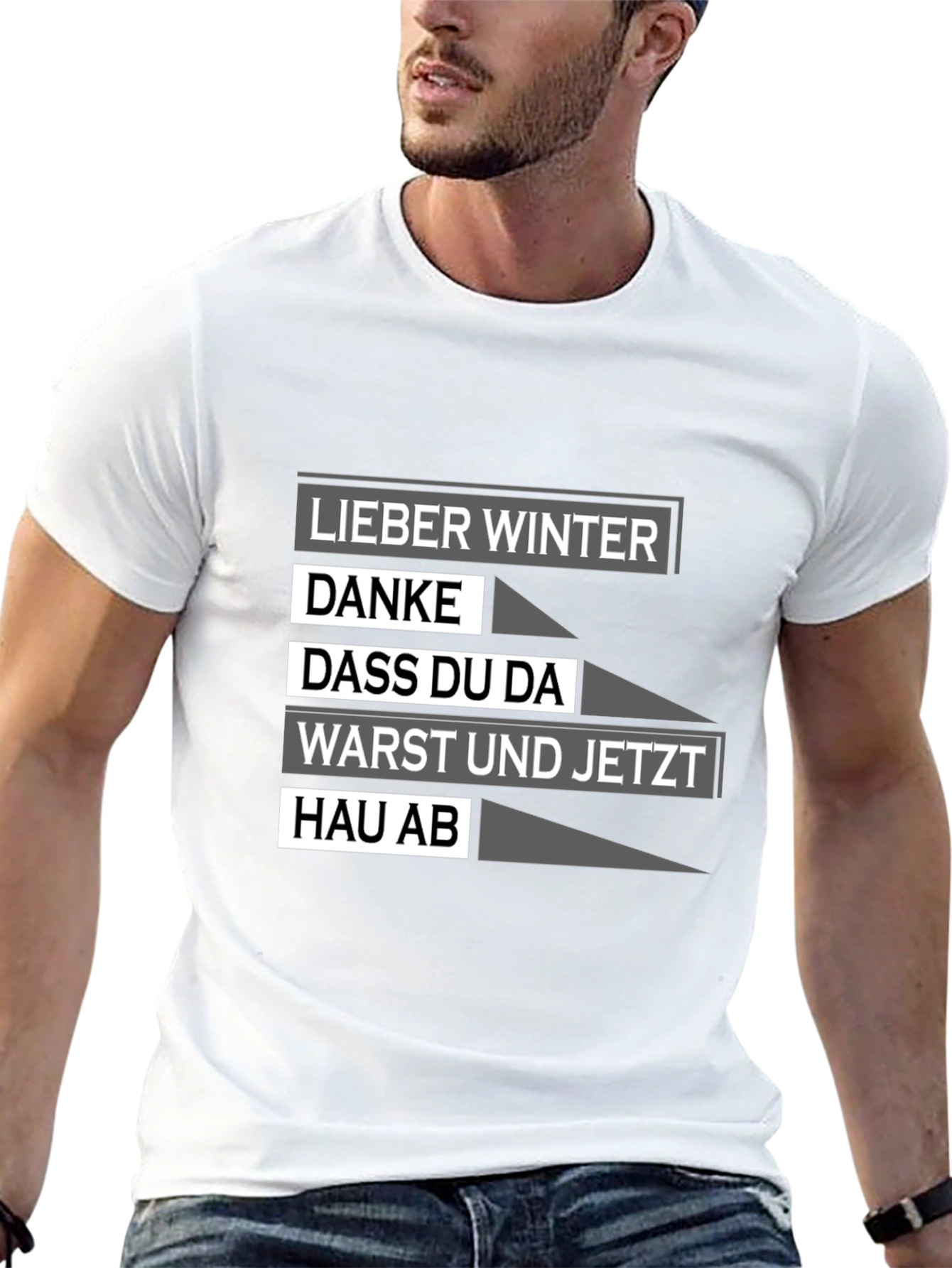 Lieber Winter T-Shirt - Funny German Saying Tee