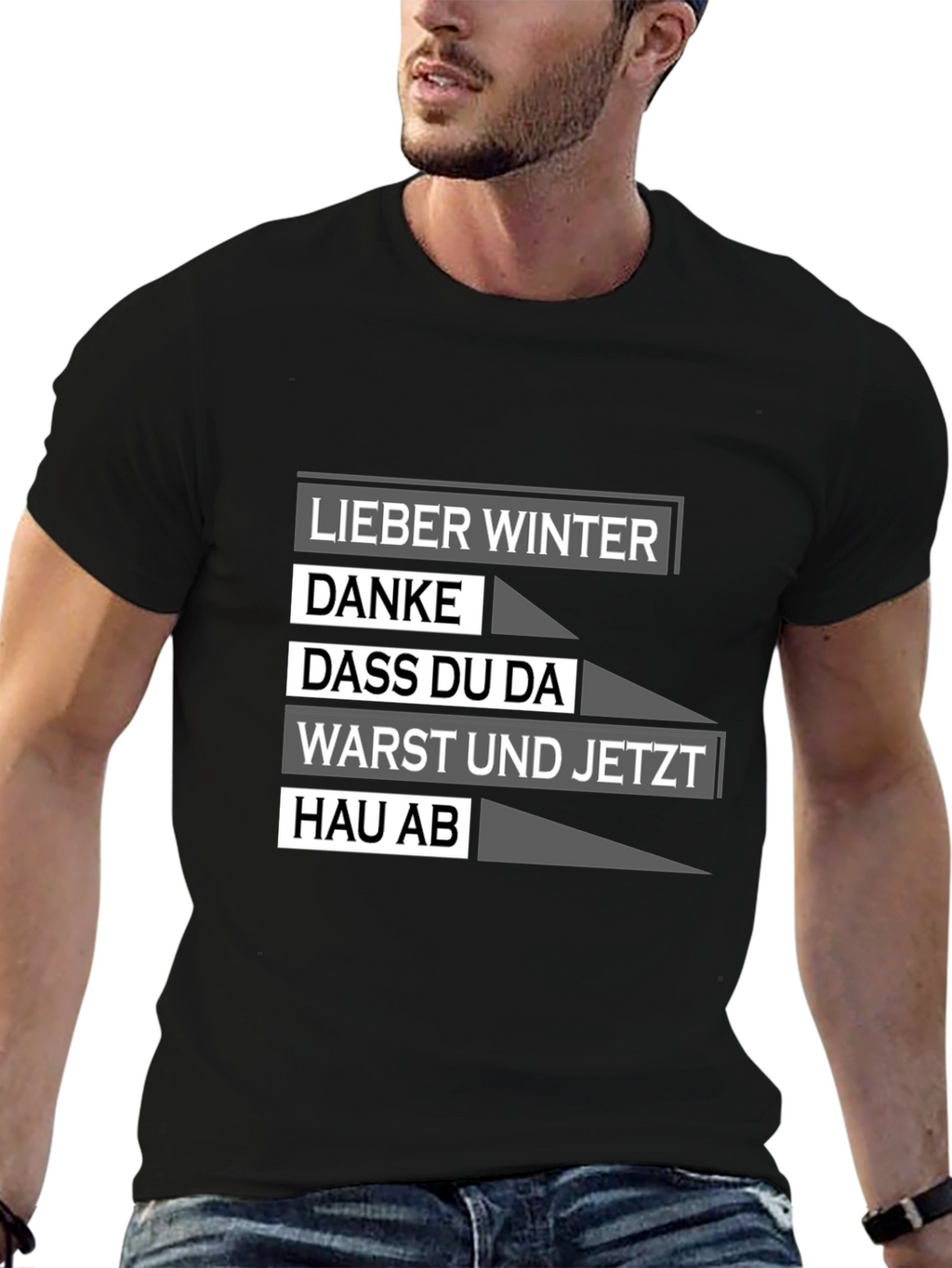 Lieber Winter T-Shirt - Funny German Saying Tee