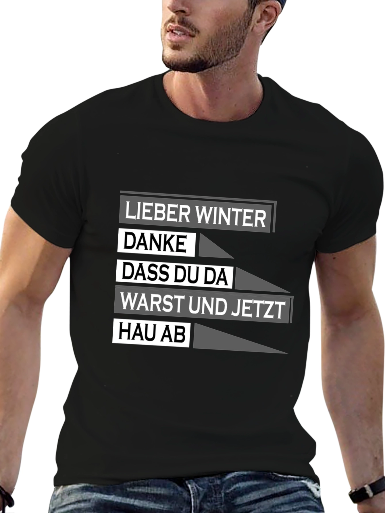 Lieber Winter T-Shirt - Funny German Saying Tee