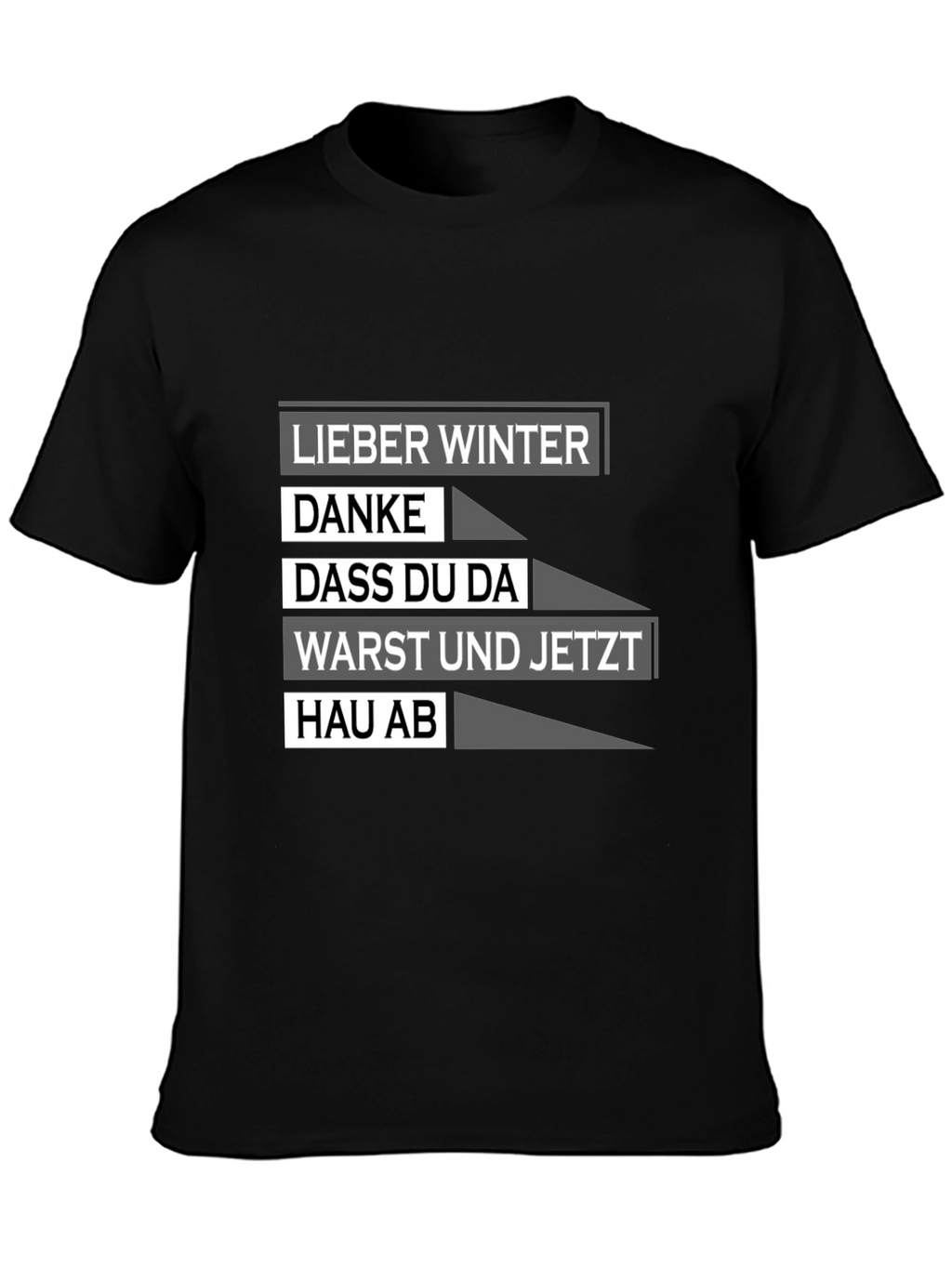 Lieber Winter T-Shirt - Funny German Saying Tee