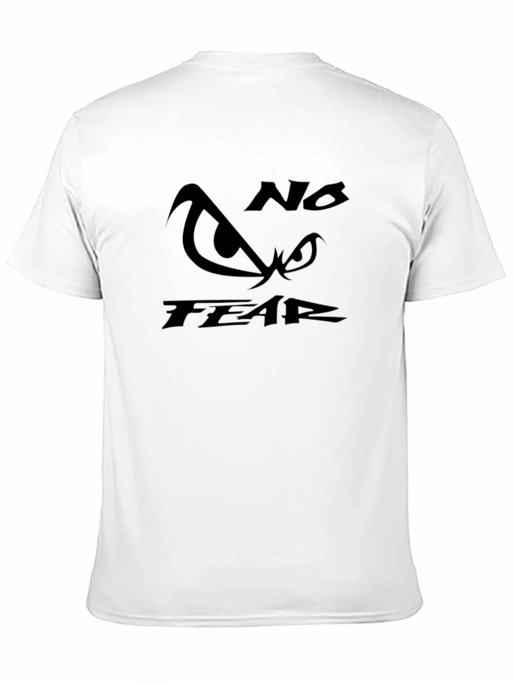 No Fear Graphic T-Shirt - Black Crew Neck Tee