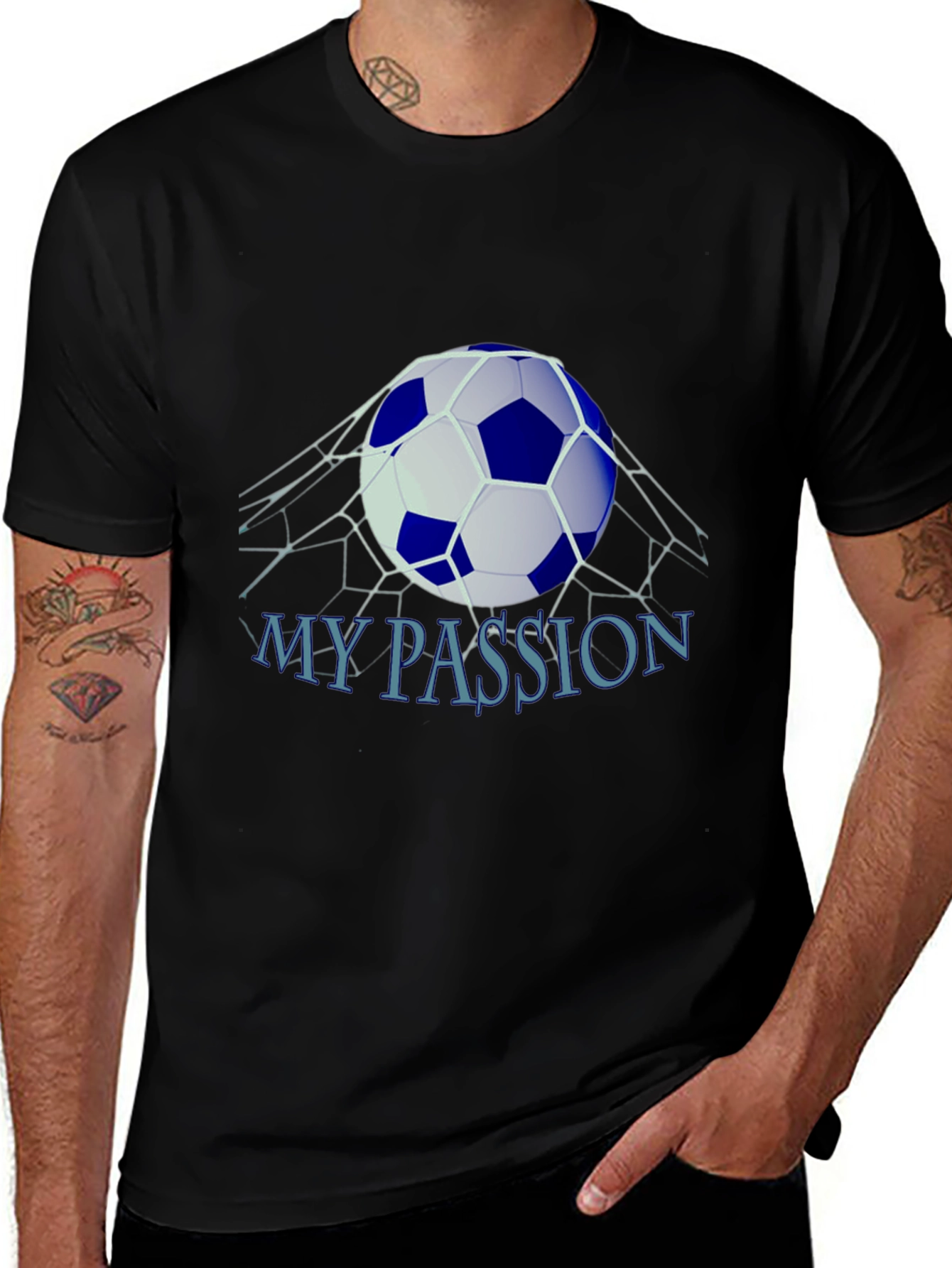 Soccer My Passion Graphic T-Shirt