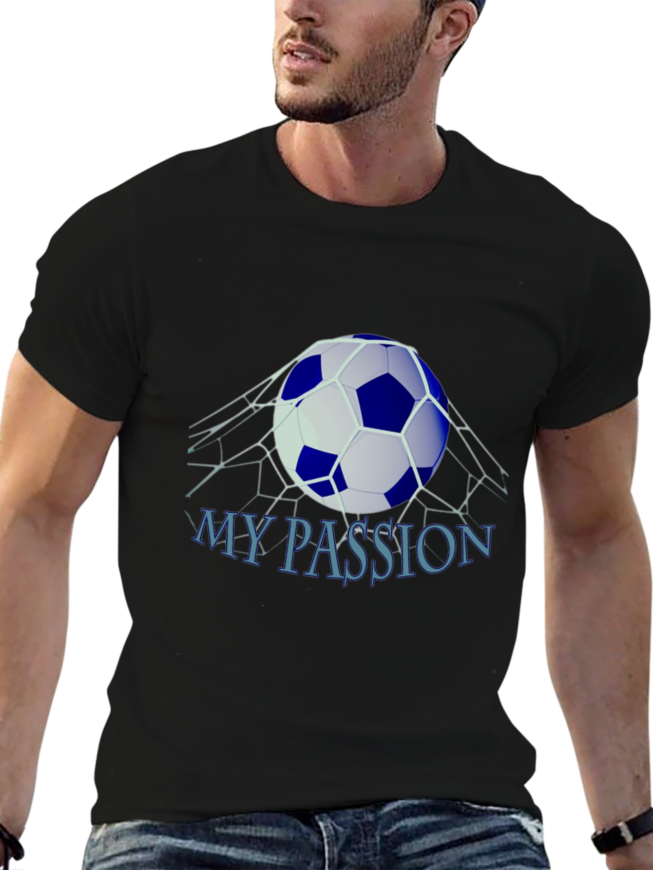 Soccer My Passion Graphic T-Shirt