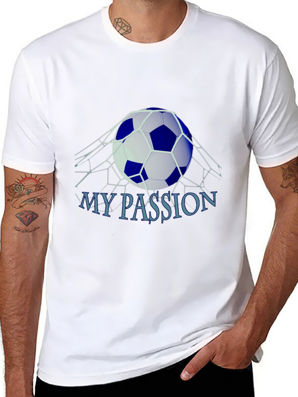 Soccer My Passion Graphic T-Shirt