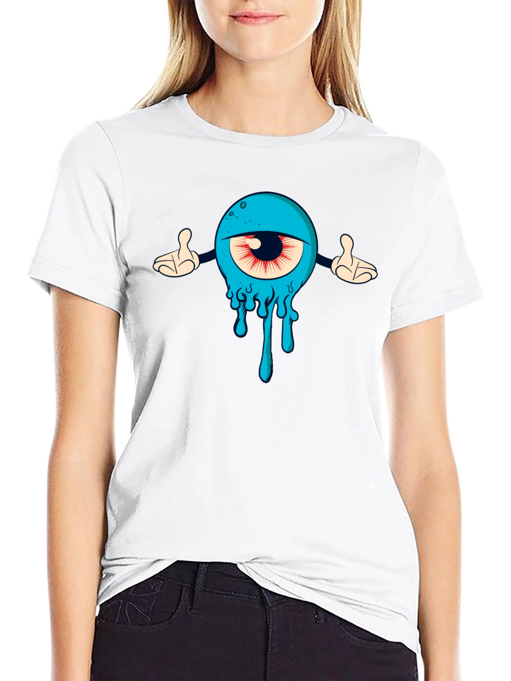 Eyeconic Graphic Tee - Black