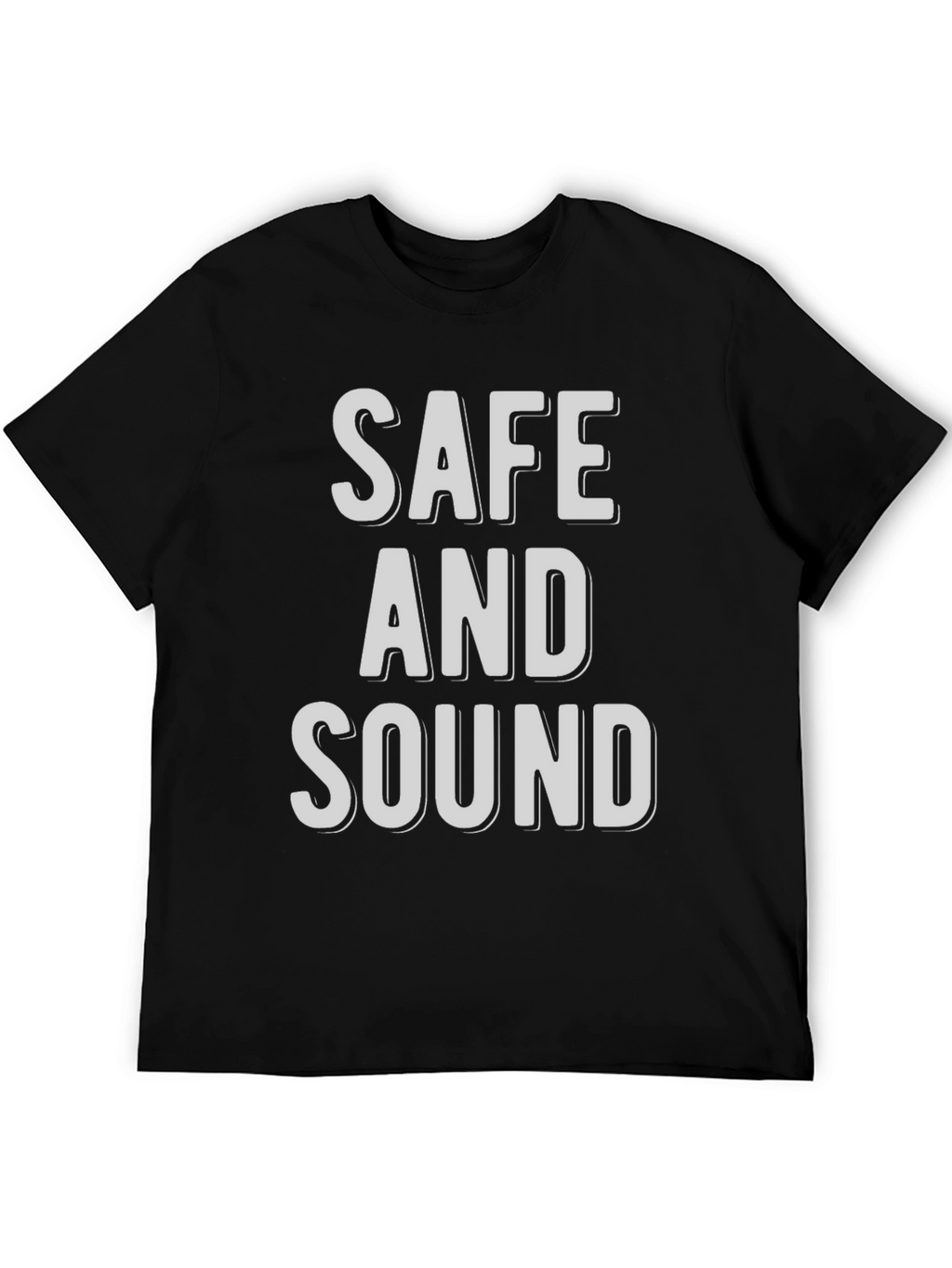 Safe and Sound Graphic Print T-Shirt