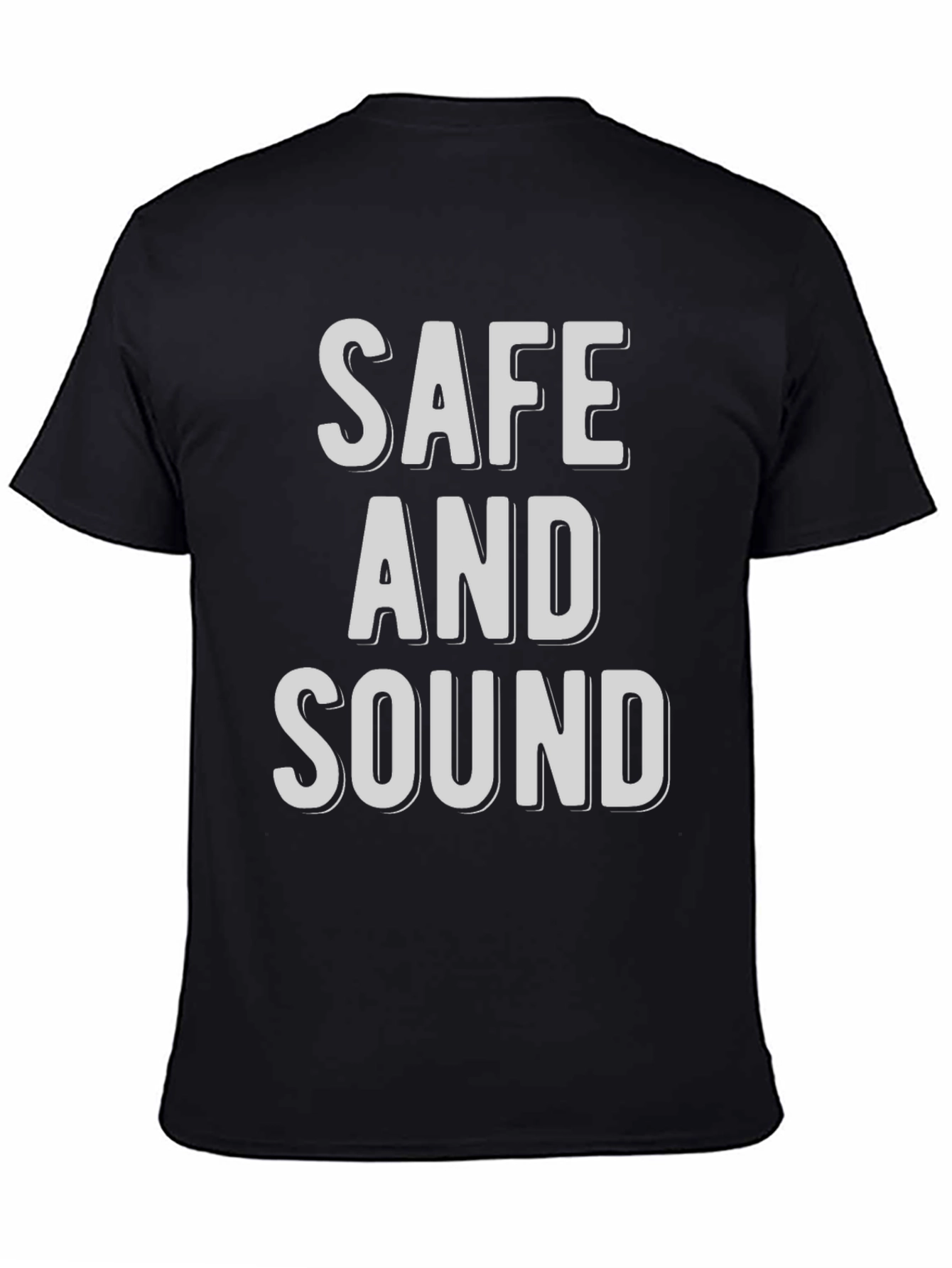 Safe and Sound Graphic Print T-Shirt