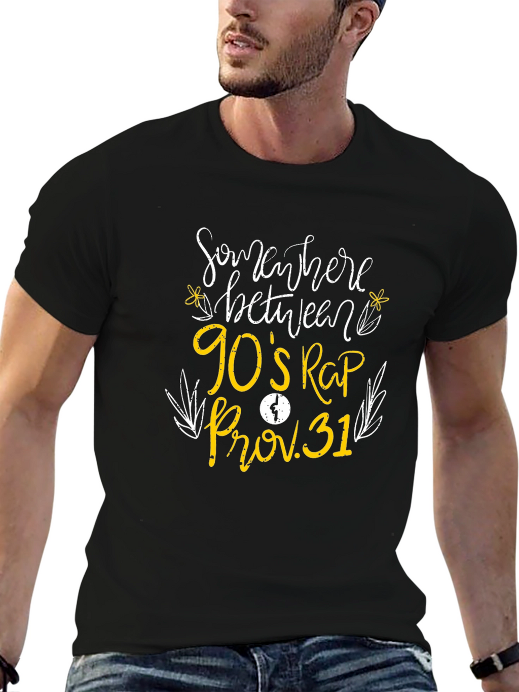 90s Rap & Proverbs 31 Graphic T-Shirt