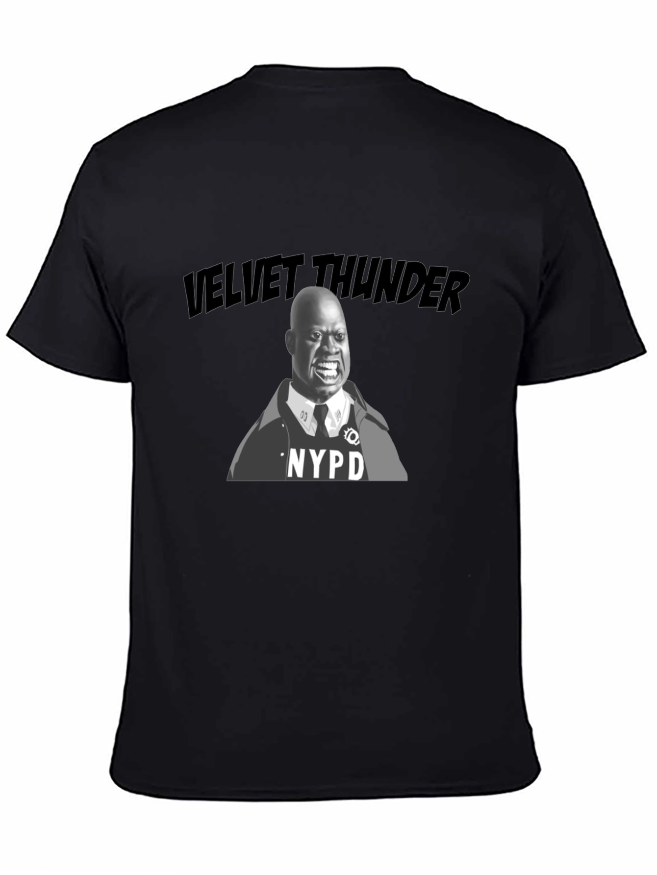 Velvet Thunder NYPD T-Shirt - Andre Braugher Homage