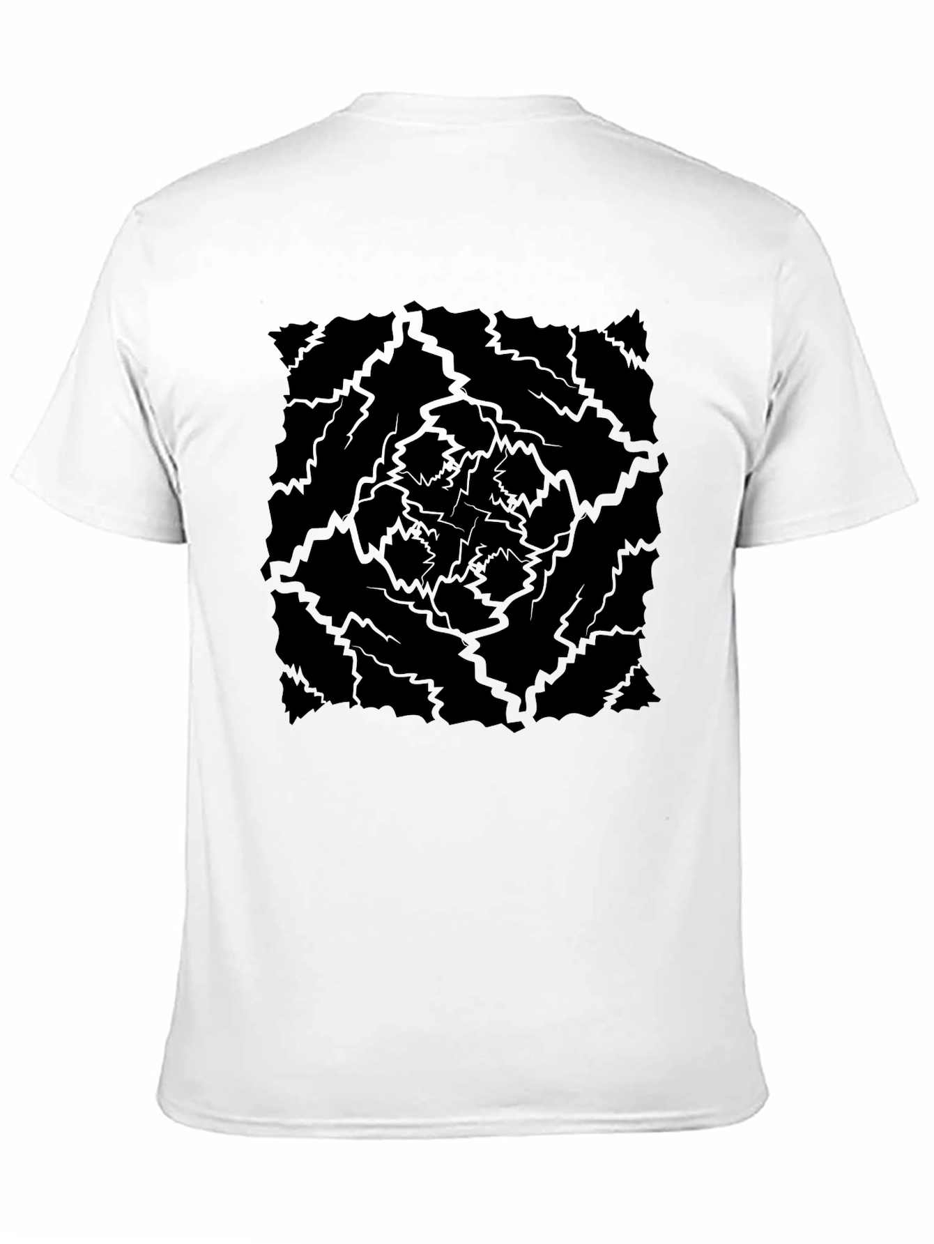 Abstract Lightning Bolt T-Shirt - Mens Graphic Tee
