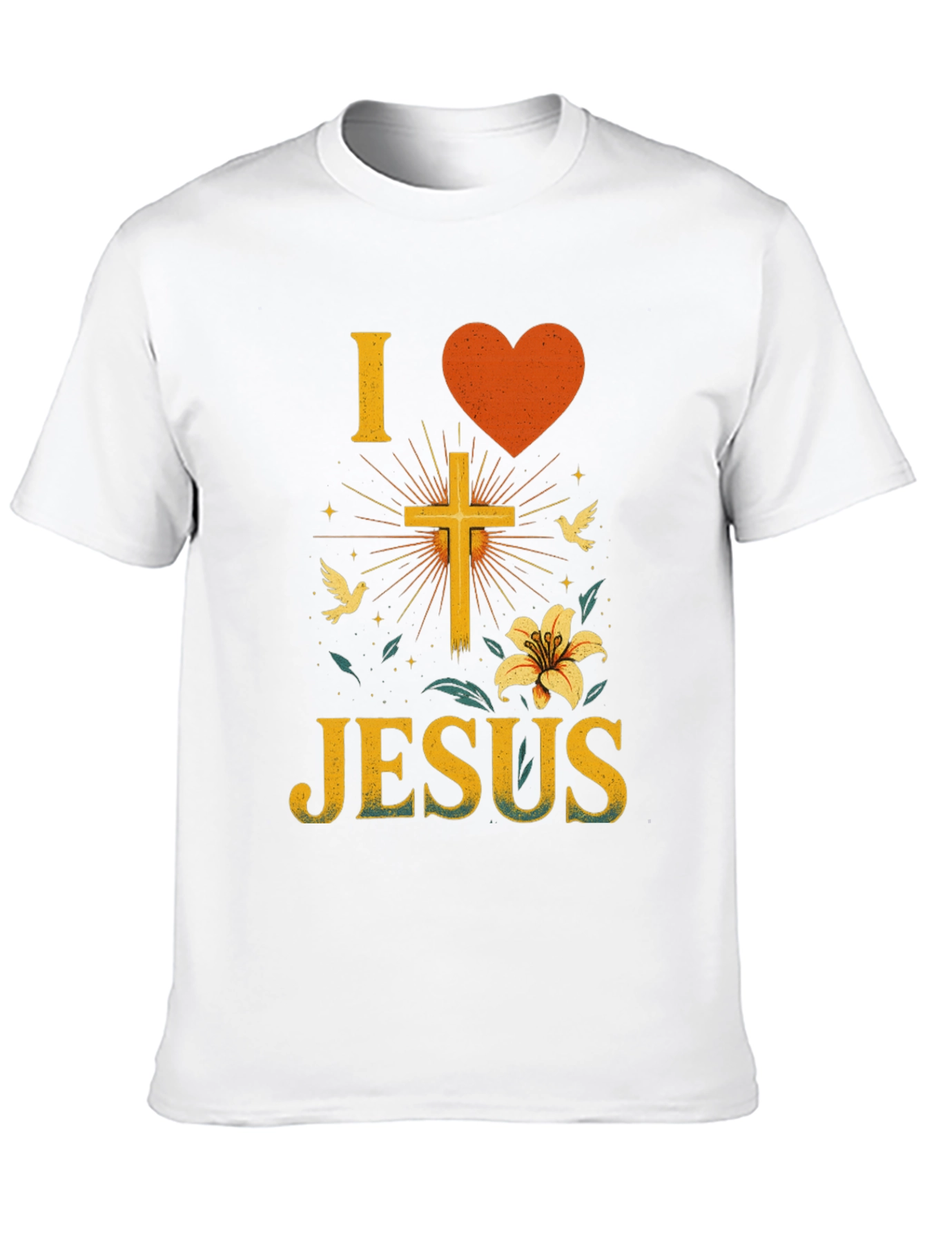 I Love Jesus Graphic T-Shirt