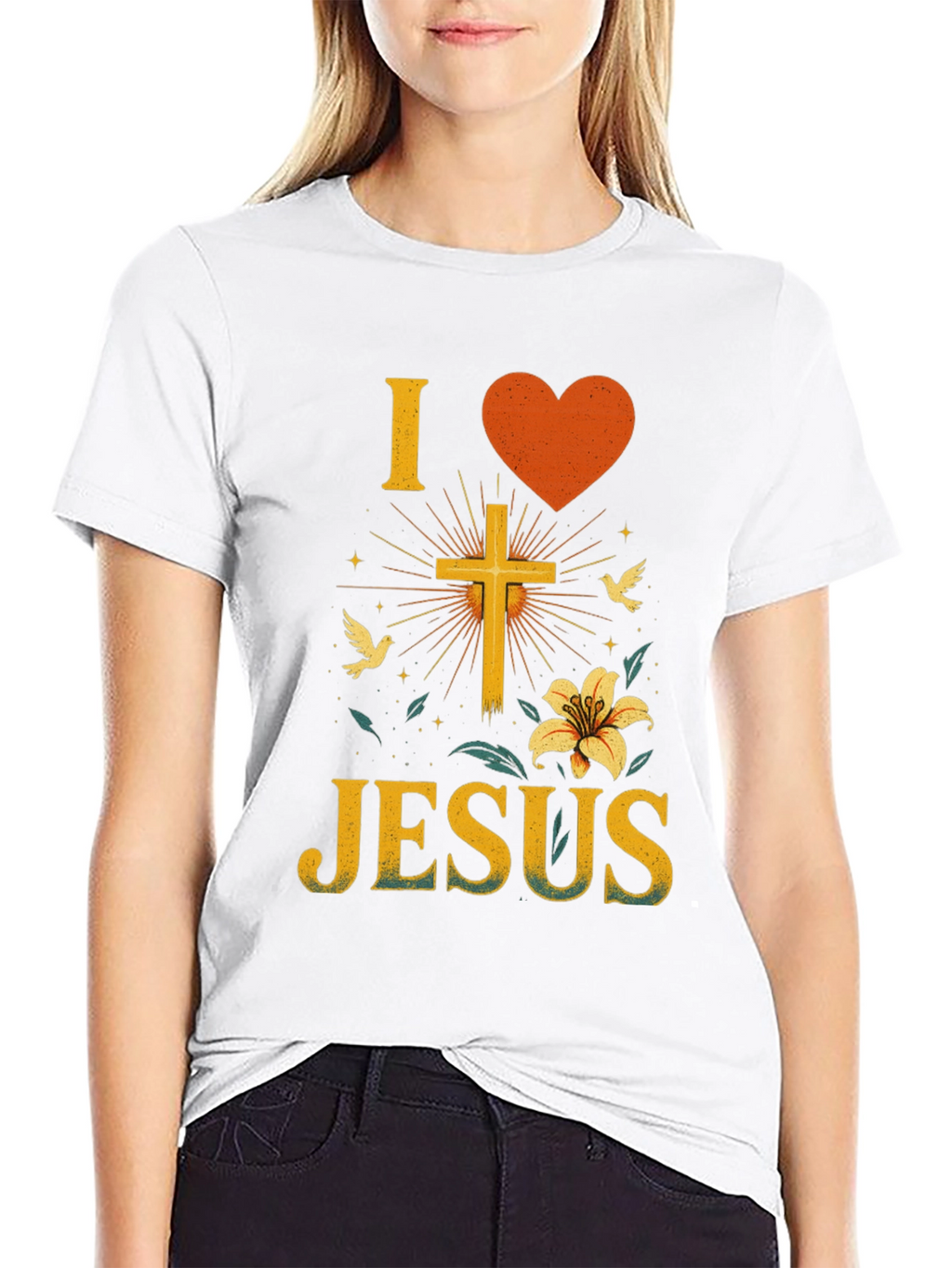 I Love Jesus Graphic T-Shirt
