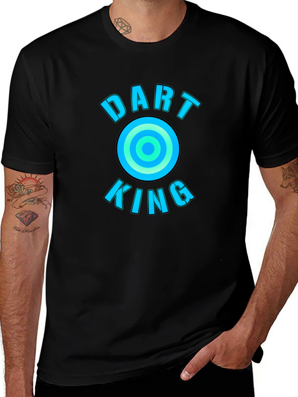 Dart King T-Shirt - Sporty Casual Wear