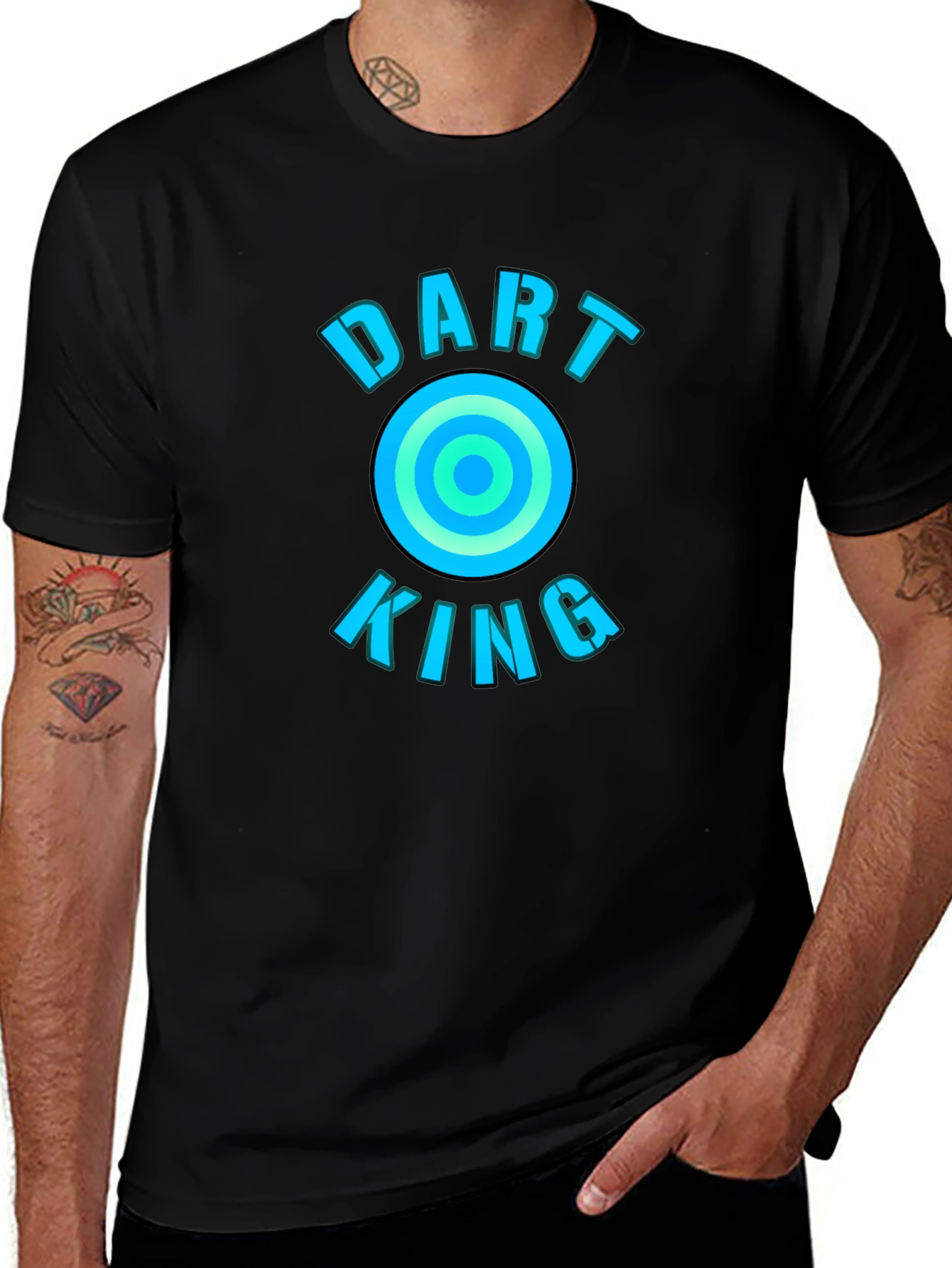 Dart King T-Shirt - Sporty Casual Wear