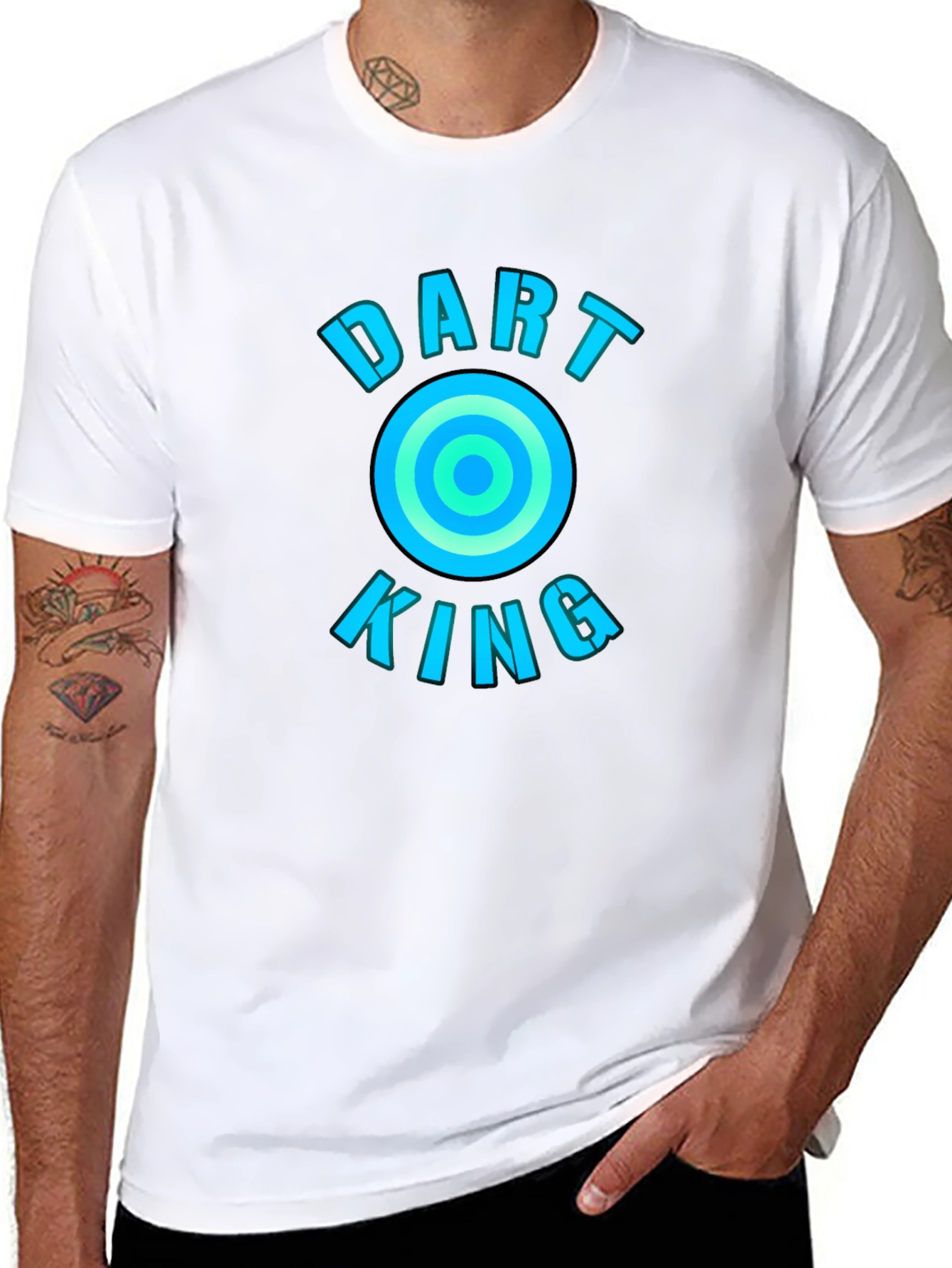 Dart King T-Shirt - Sporty Casual Wear