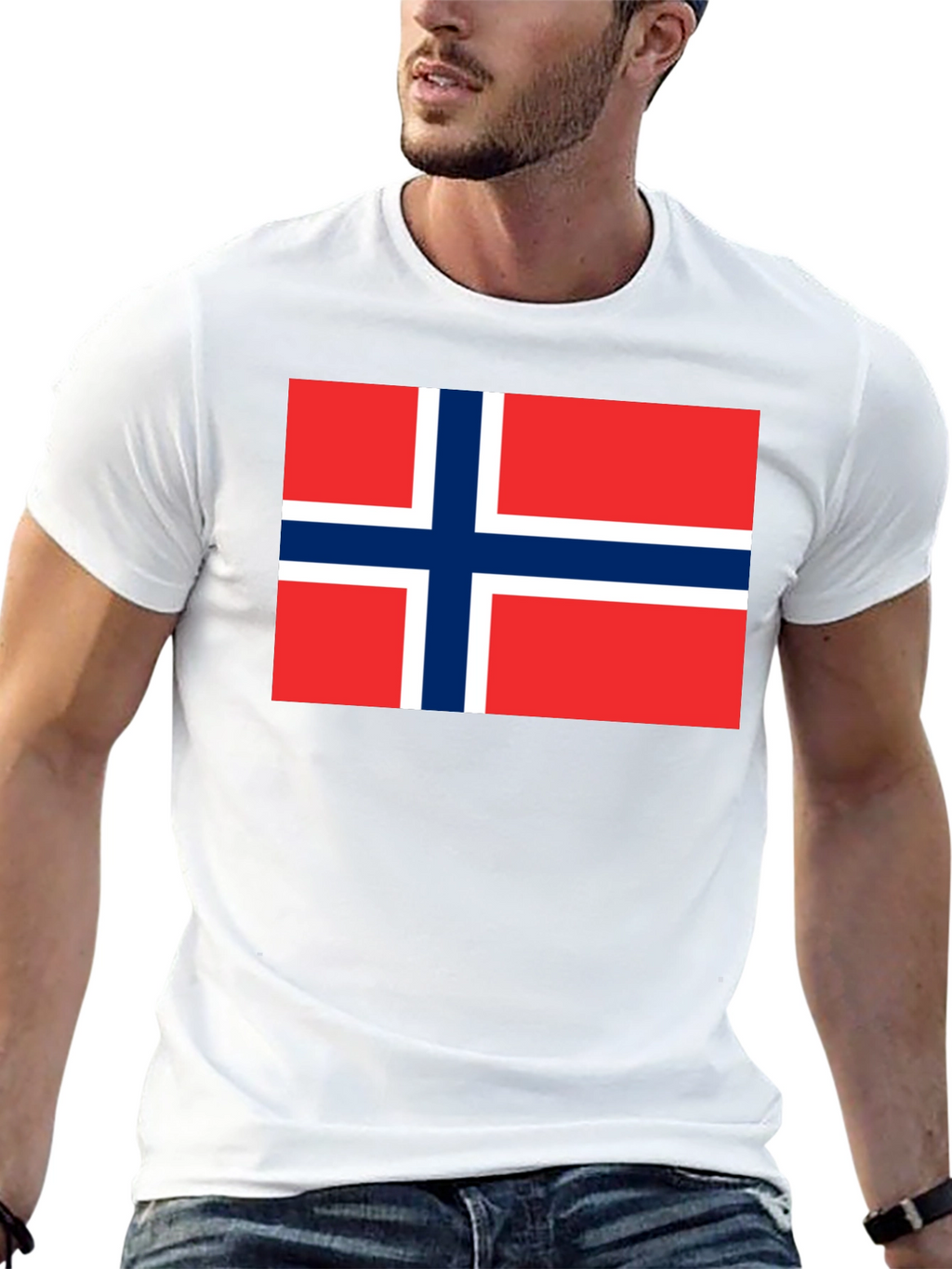 Norway Flag Graphic T-Shirt