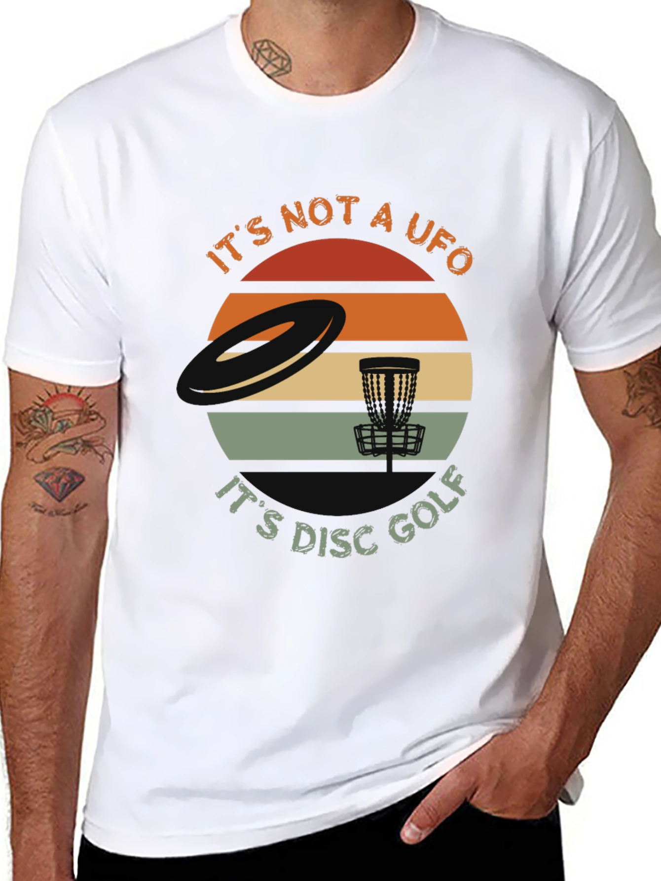 Its Not A UFO Disc Golf T-Shirt