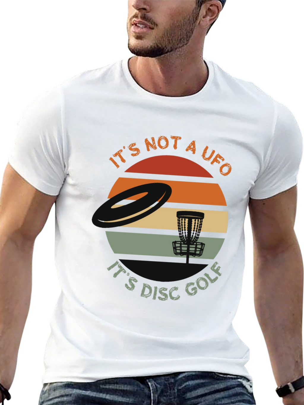 Its Not A UFO Disc Golf T-Shirt