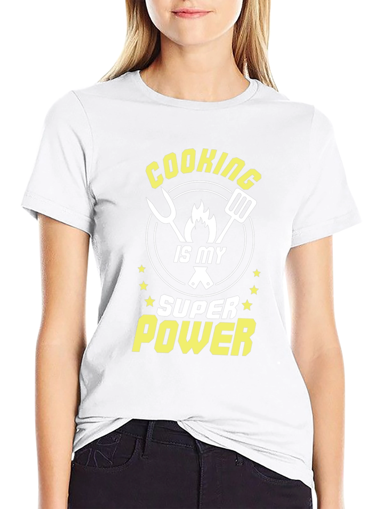 Cooking is My Superpower Graphic T-Shirt