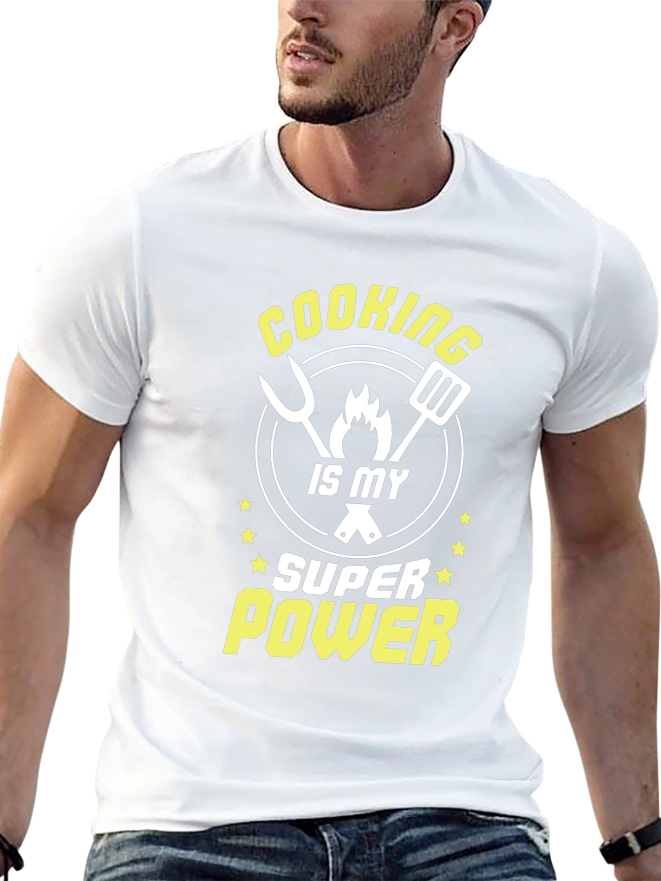 Cooking is My Superpower Graphic T-Shirt